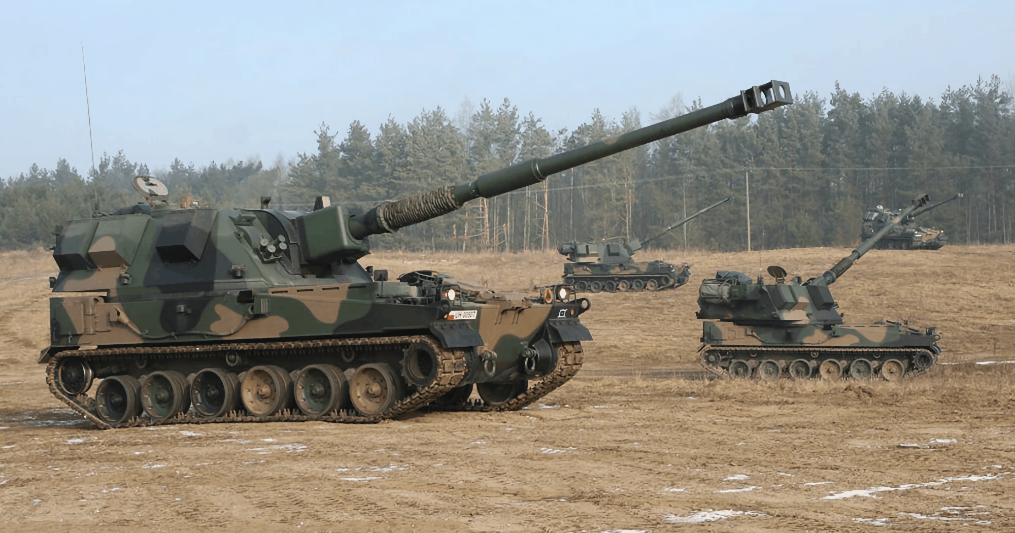 Polskie jednostki artylerii samobieżnej Krab o zasięgu do 40 km pomagają AFU wyzwolić obwód charkowski