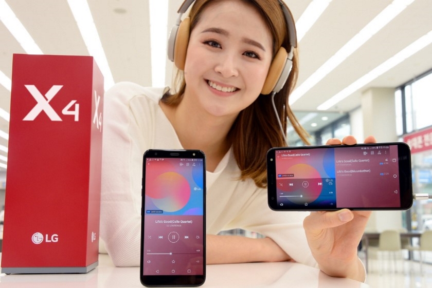 LG X4 (2019): smartfon budżetowy z Hi-Fi Quad DAC i ochroną z ciosów na wojskową normę MIL-STD-810G