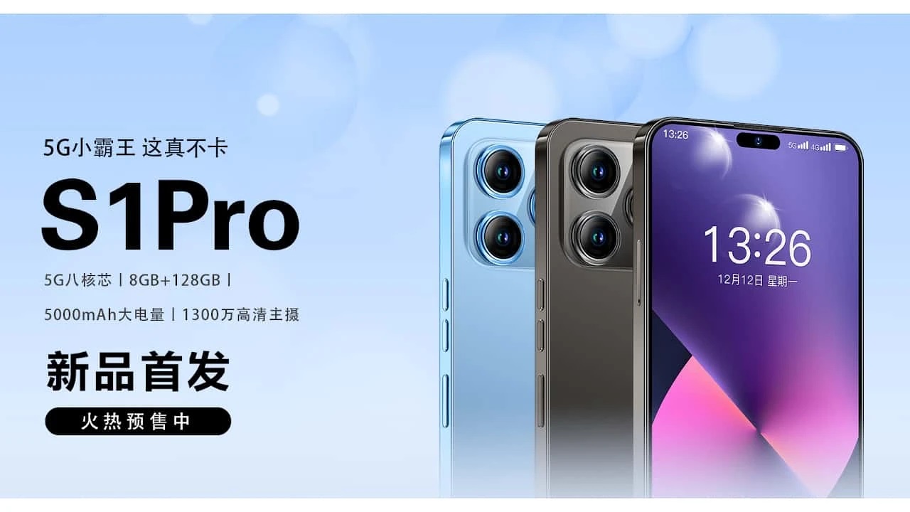 Chiny odsłaniają LeEco S1 Pro: klon iPhone'a 14 Pro z tym samym designem i Dynamic Island, ale 8 razy tańszy