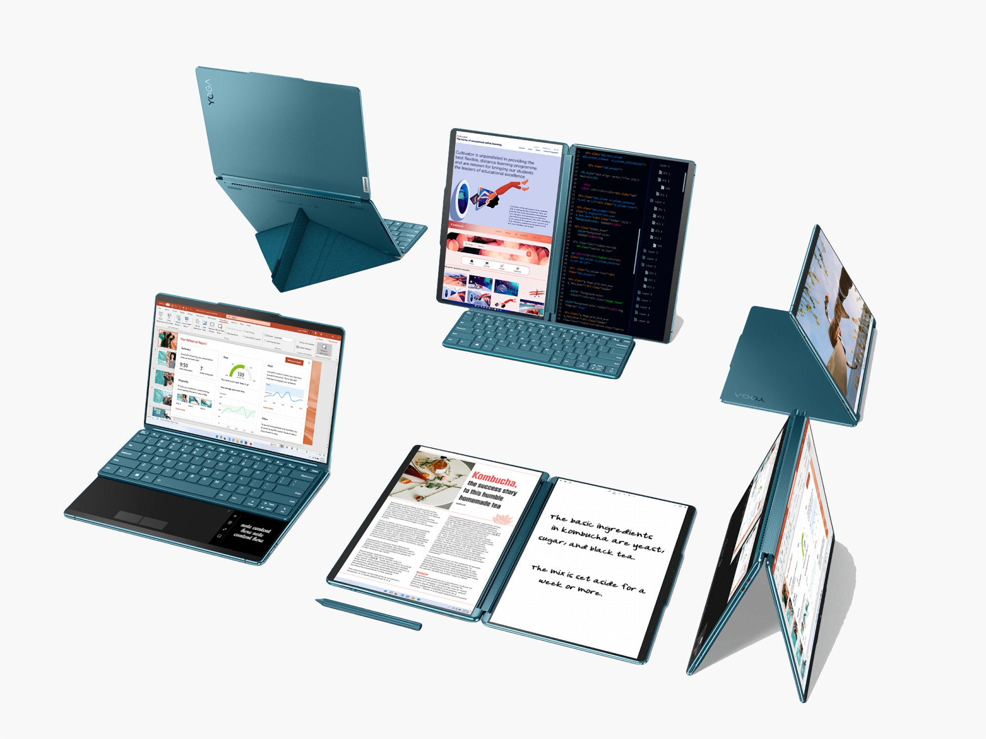Lenovo Yoga Book 9i z dwoma wyświetlaczami OLED zadebiutował w Europie i USA
