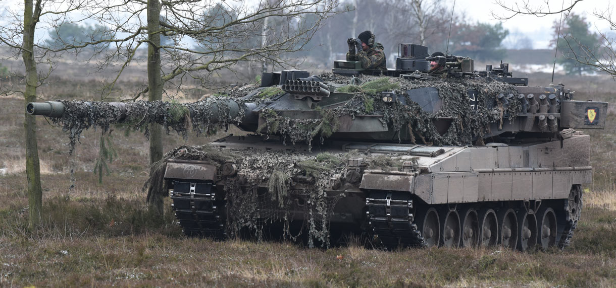 Ukraińskie wojsko po raz pierwszy odpala czołgi Leopard 2