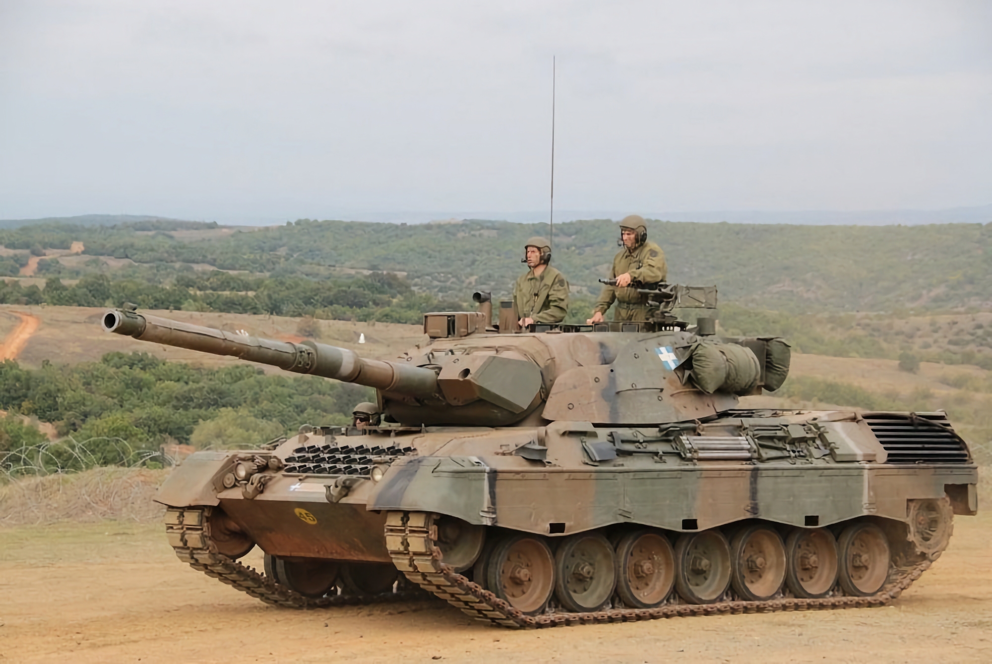 Ukraina może otrzymać około 100 czołgów Leopard 1 z Grecji