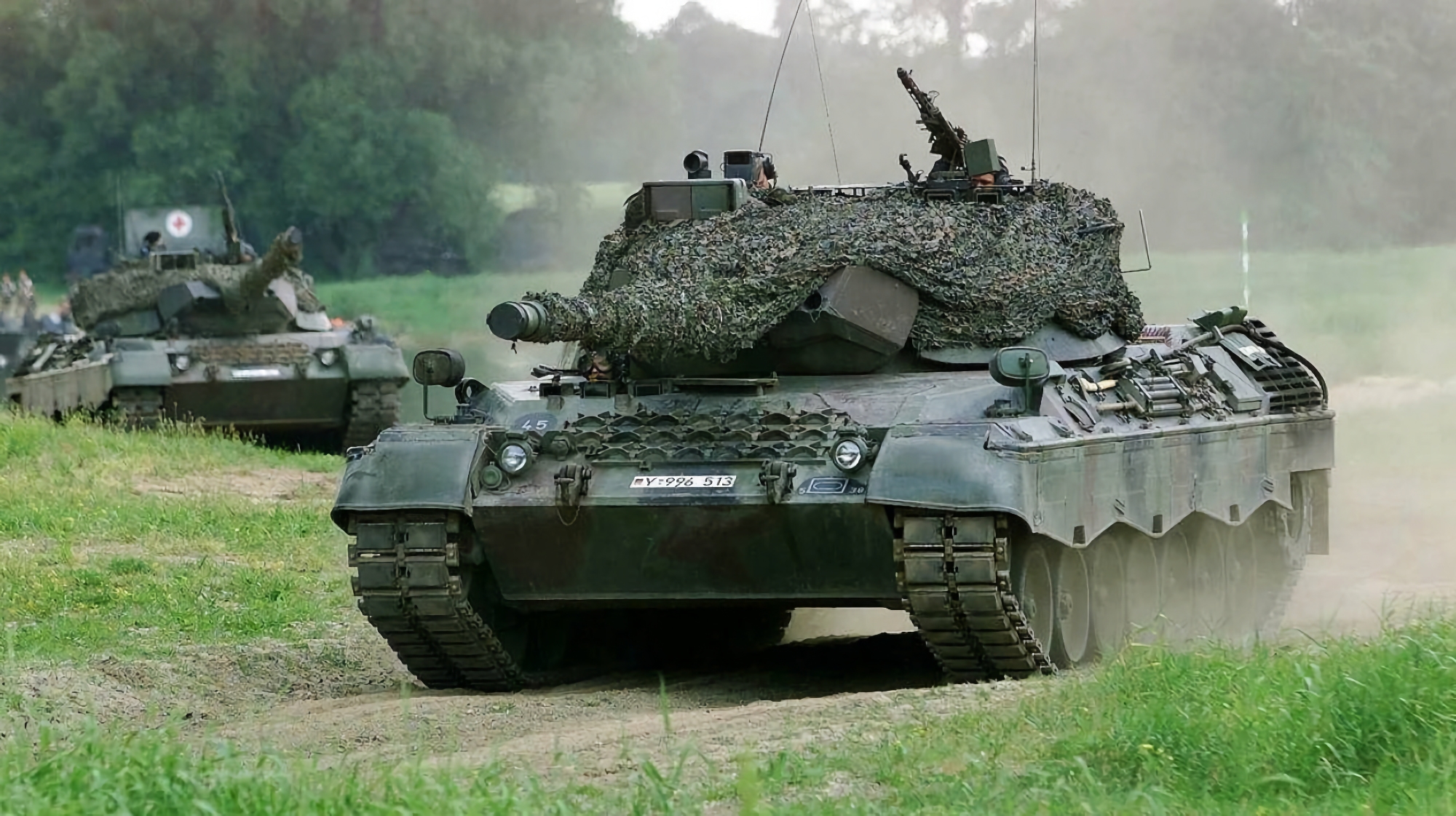 Niemcy przekazały Ukrainie nową partię czołgów Leopard 1A5, amunicję do Geparda i inną broń.