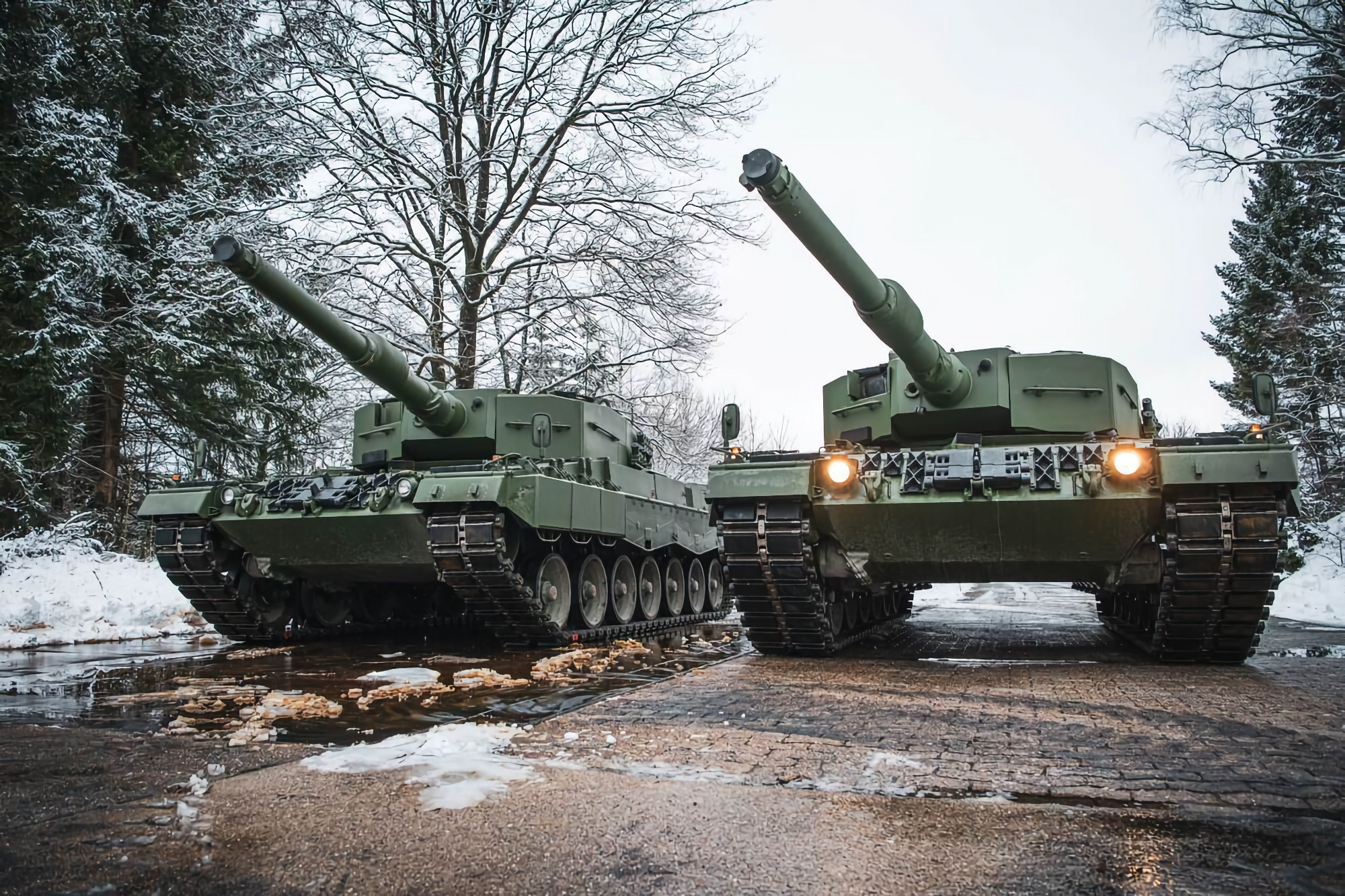 Holandia i Dania przekażą Ukrainie 14 czołgów Leopard 2A4 do końca lata