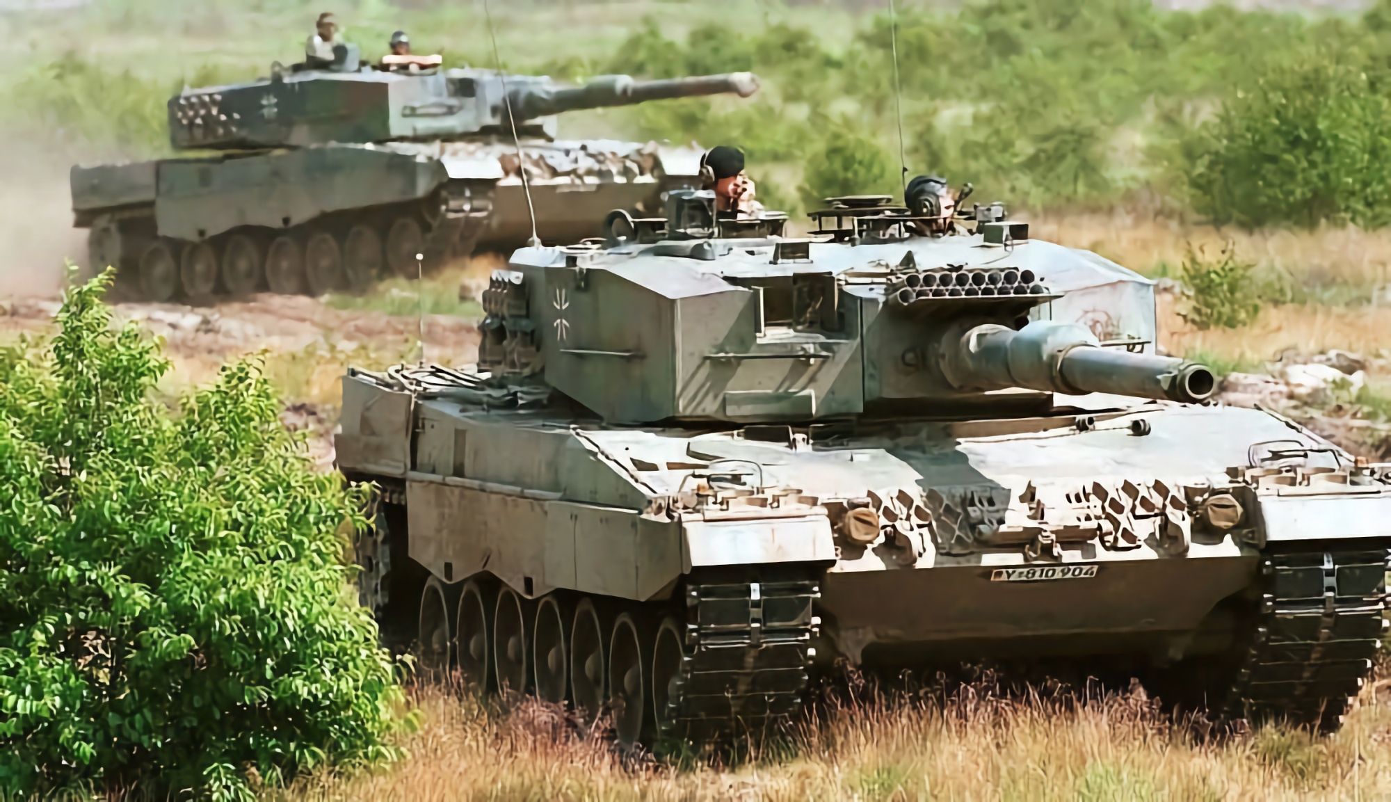 Andrzej Duda: Polska przekaże Ukrainie 10 niemieckich czołgów Leopard