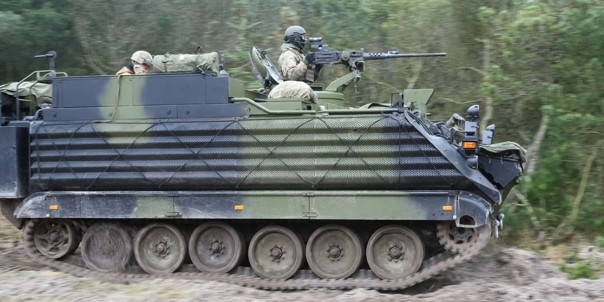 Siły Zbrojne Ukrainy używają na froncie transporterów opancerzonych M113G3DK, zostały one przeniesione na Ukrainę przez Danię