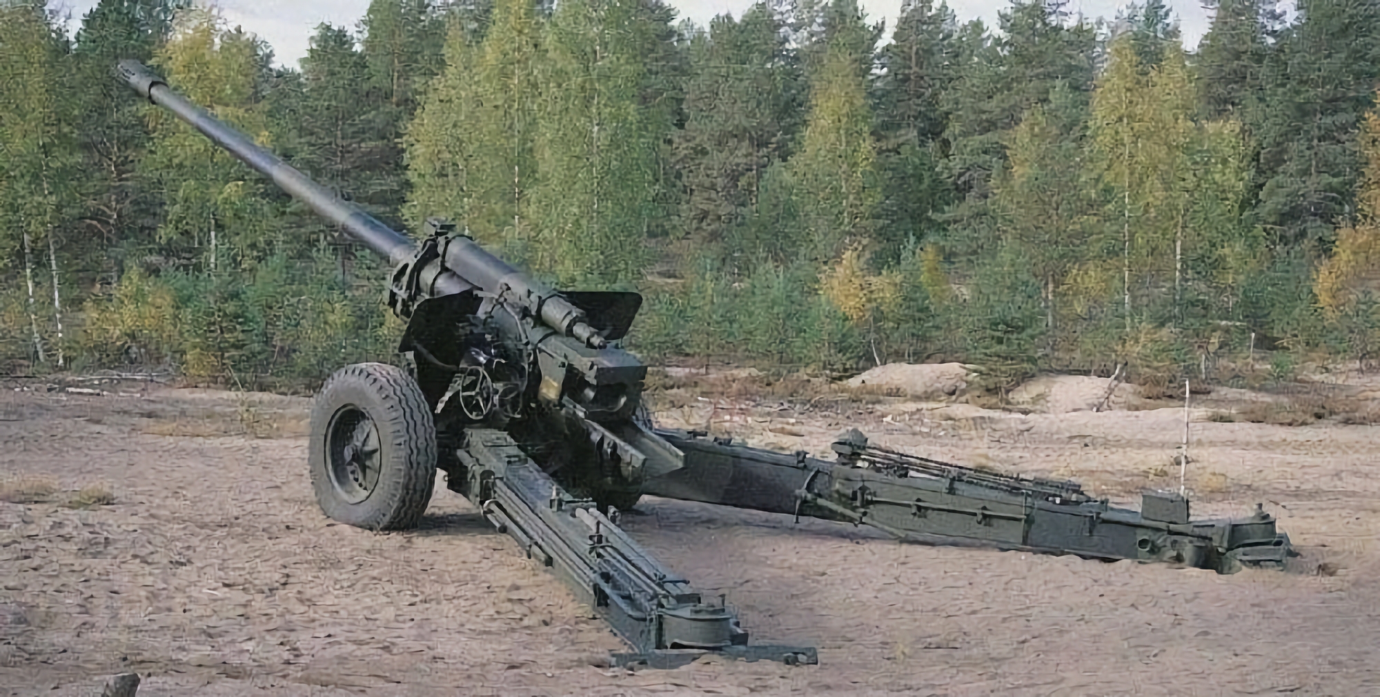 Finlandia przekazała 130 mm haubice M-46 Siłom Zbrojnym Ukrainy