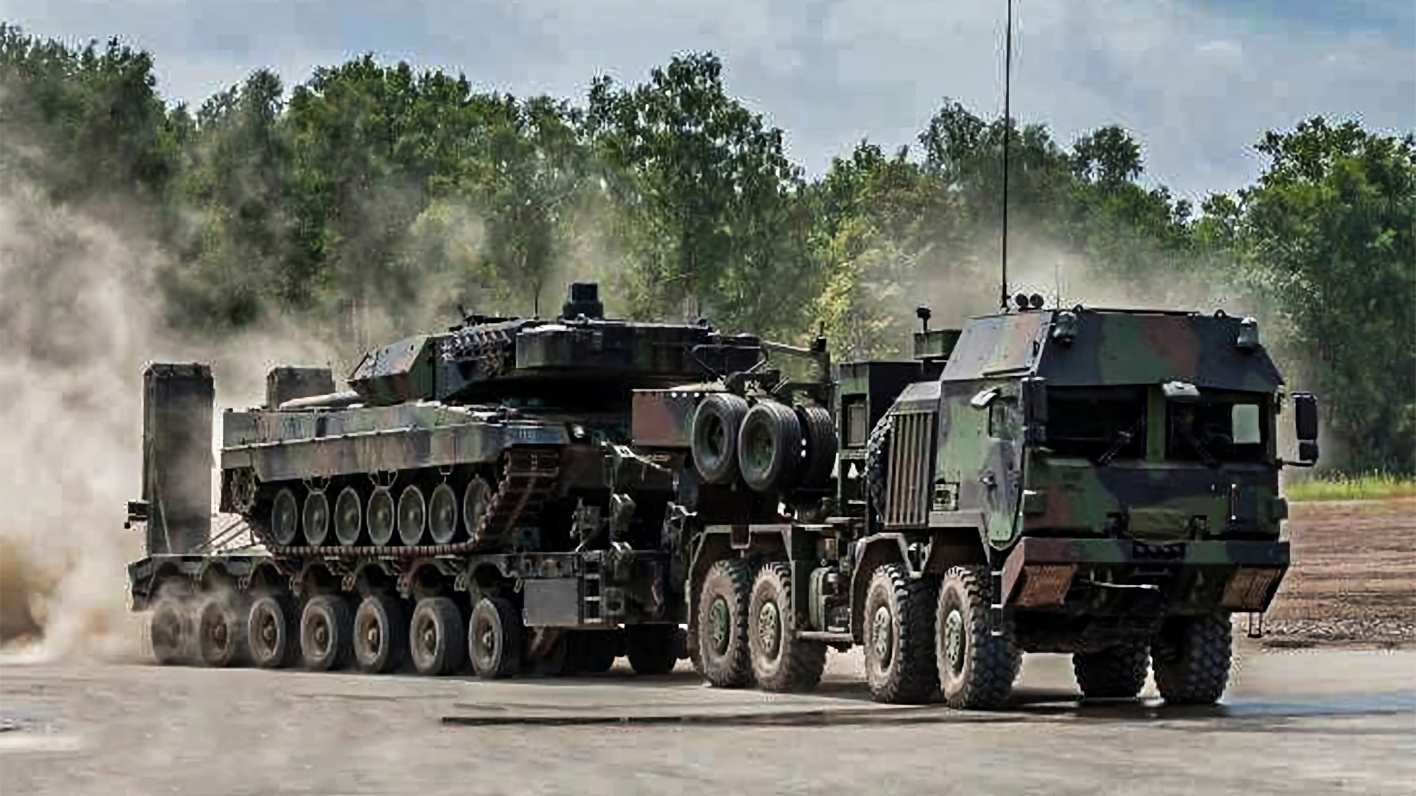 Niemcy przekazują AFU rozściełacz BIBER, opancerzony pojazd inżynieryjny 2A1 Dachs, ciągniki MAN HX81 i inny sprzęt wojskowy