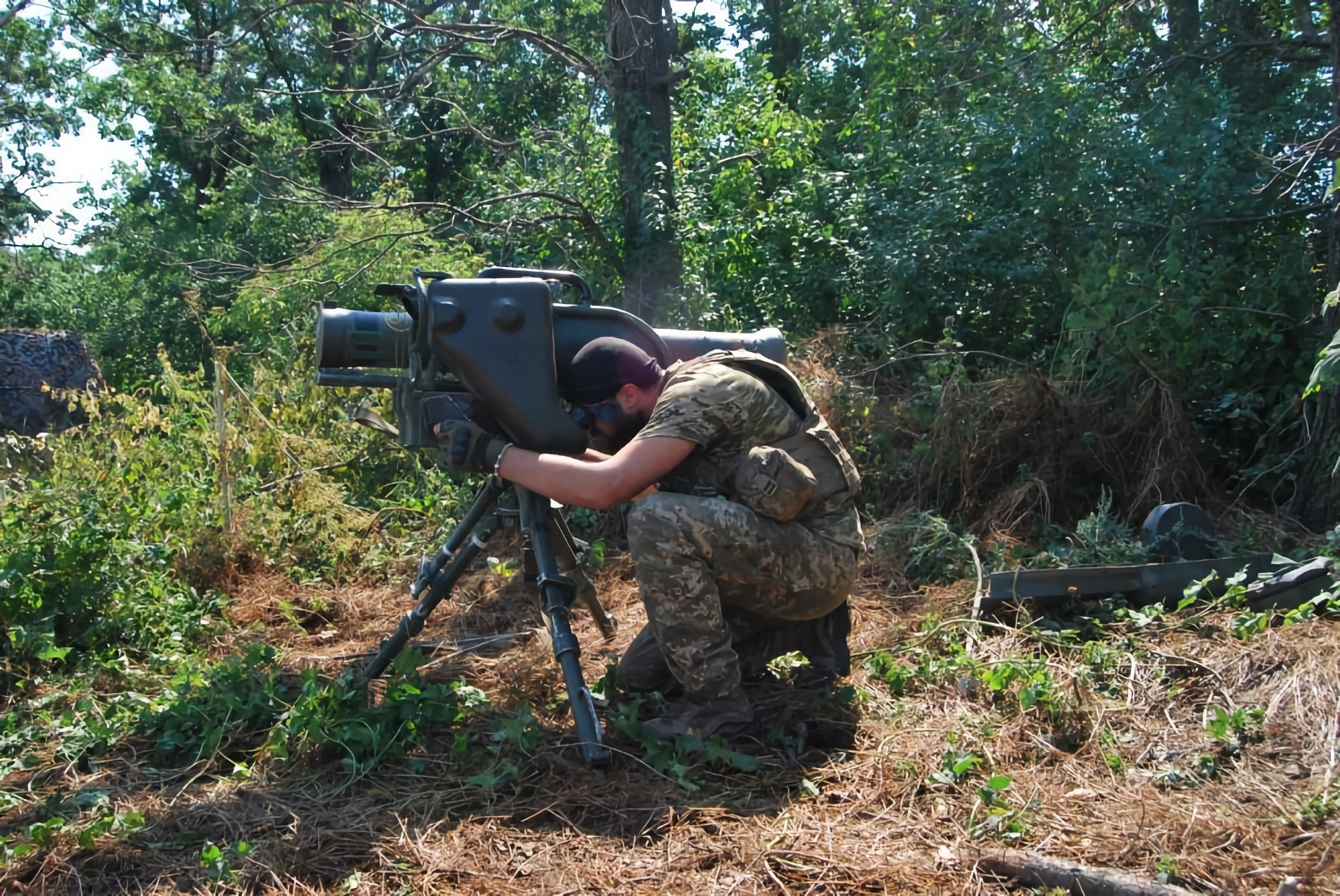 Siły Zbrojne Ukrainy używają zestawów przeciwpancernych MILAN 2T, przekazała je nam Francja