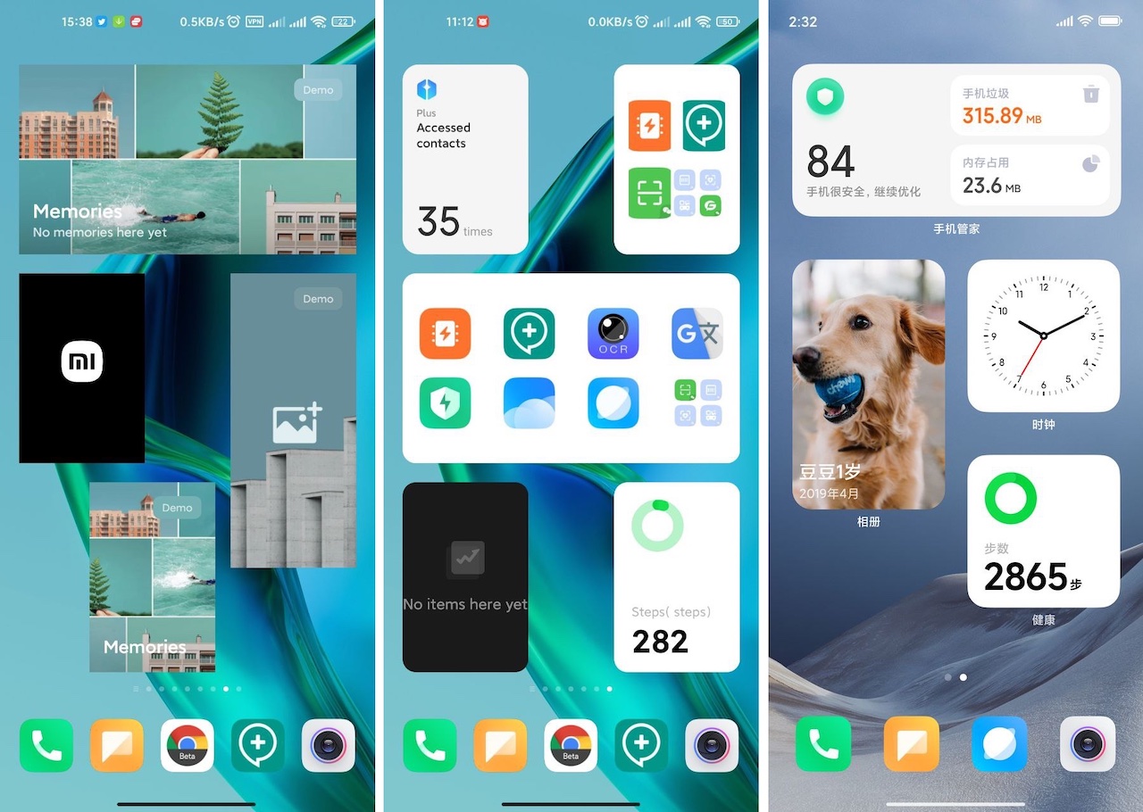 Testowanie widżetów w stylu iOS jest dostępne dla niektórych smartfonów Xiaomi. Może dla ciebie?