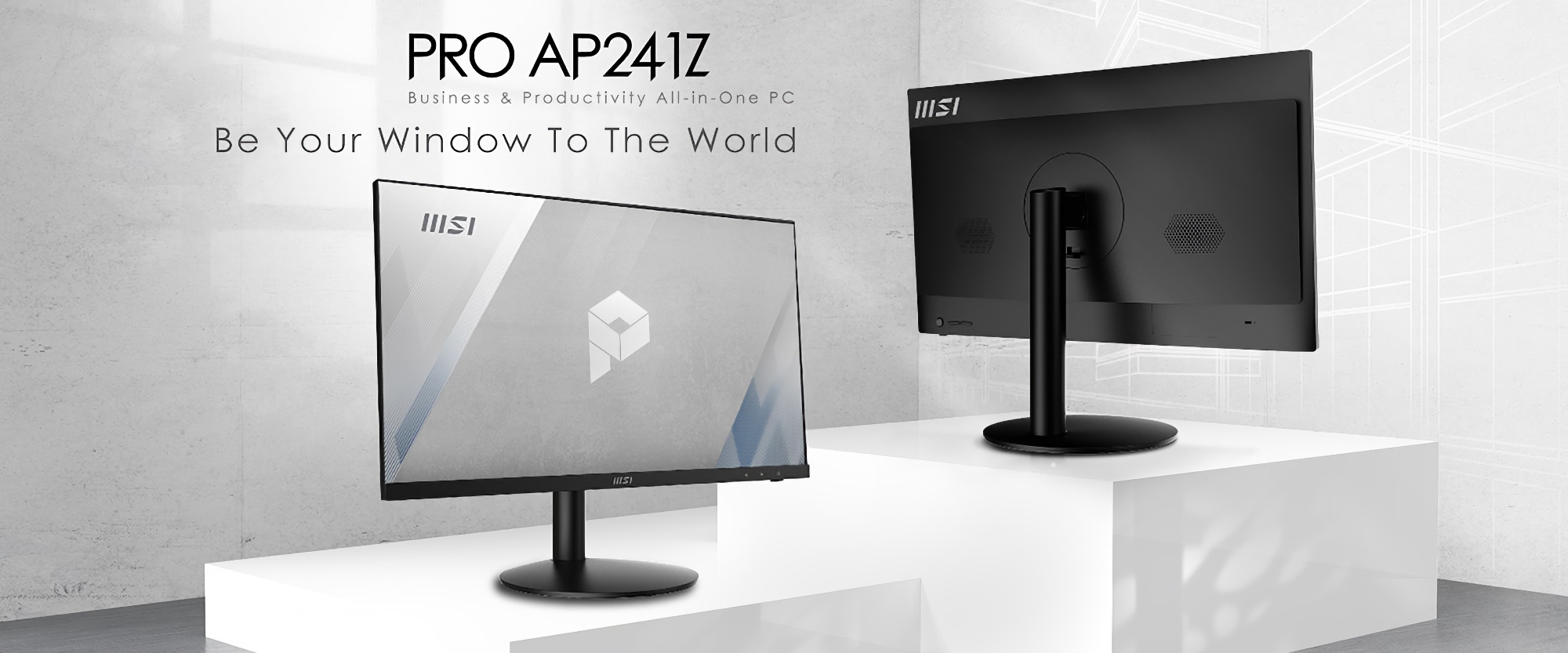 MSI ogłasza PRO AP241Z: 24-calowy All-in-One z procesorem AMD Ryzen 7 5700G i wbudowanym systemem Windows 11
