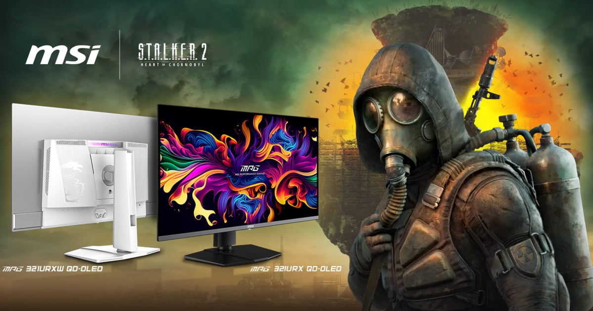 MSI rozdaje S.T.A.L.K.E.R. 2 i voucher Steam o wartości 30 dolarów za recenzję monitora QD-OLED zakupionego w grudniu 2014 r.