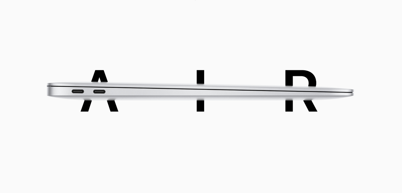 MacBook Air 2020: zaktualizowana klawiatura, nowe procesory, minimum 256 GB SSD i tag cena od 1000 $