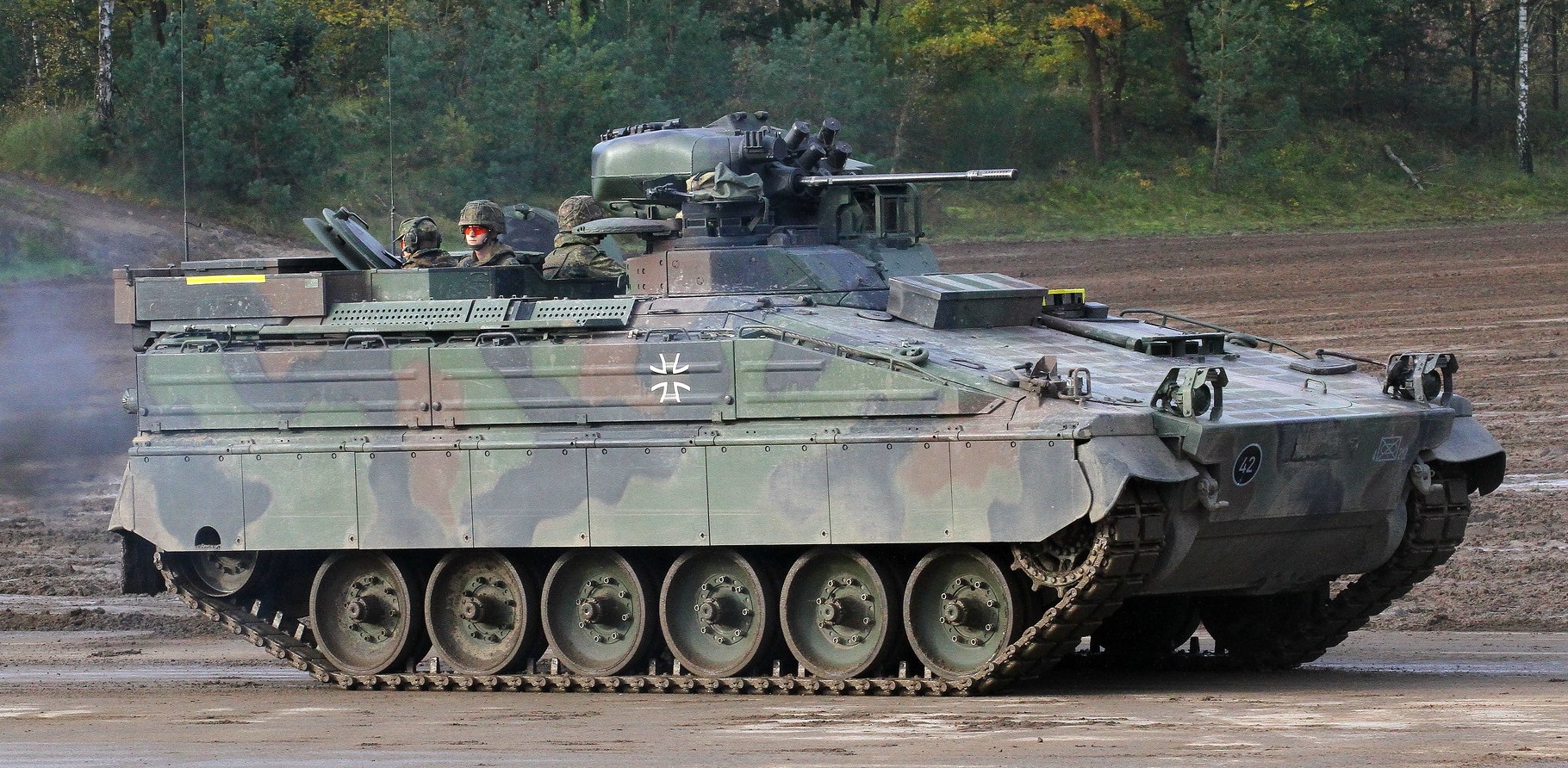 Ukraińscy wojskowi mają w najbliższych dniach rozpocząć szkolenie na niemieckich BMP Marder