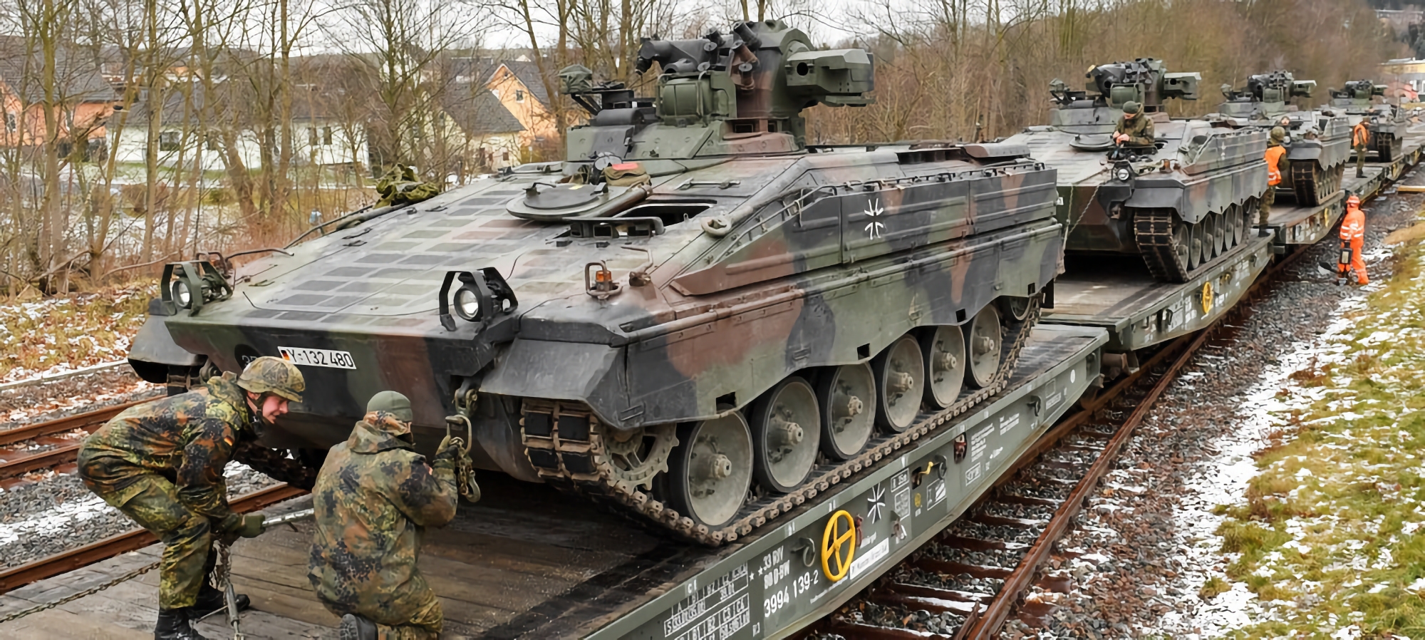 Niemcy wysyłają na Ukrainę bojowe wozy piechoty Marder