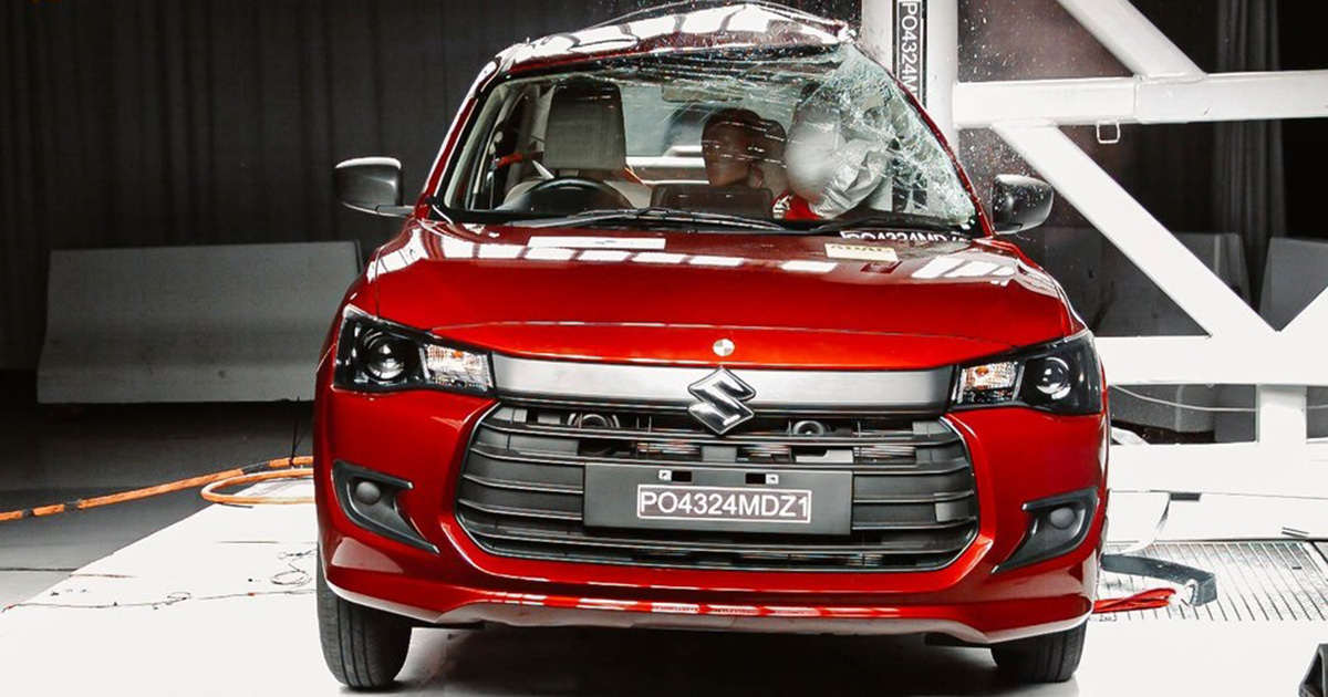 Kosztujący zaledwie 8000 dolarów sedan Suzuki pomyślnie przeszedł testy zderzeniowe Global NCAP