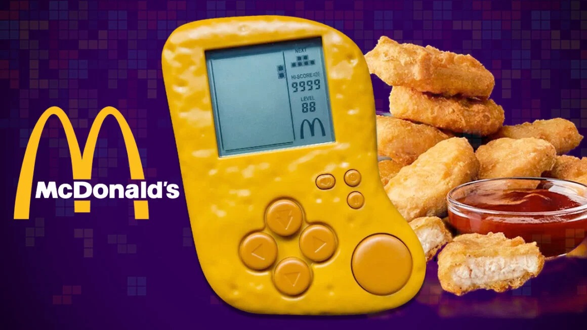 McDonald's wprowadził na rynek tetrisa w kształcie bryłki kurczaka za jedyne 4,25 USD.