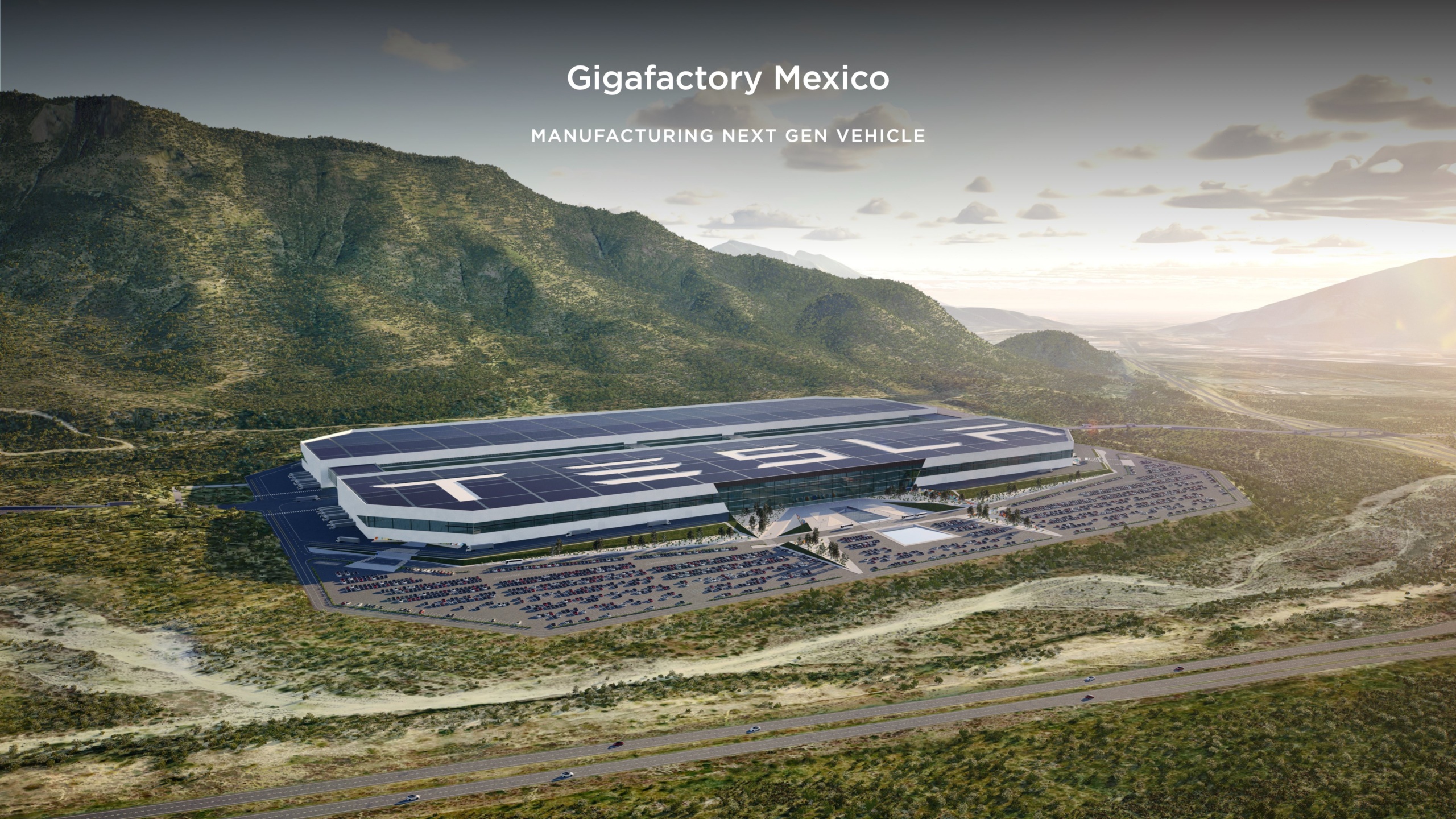 Tesla zbuduje za 5 mld dolarów fabrykę samochodów elektrycznych nowej platformy w Meksyku, 6 godzin od Teksasu