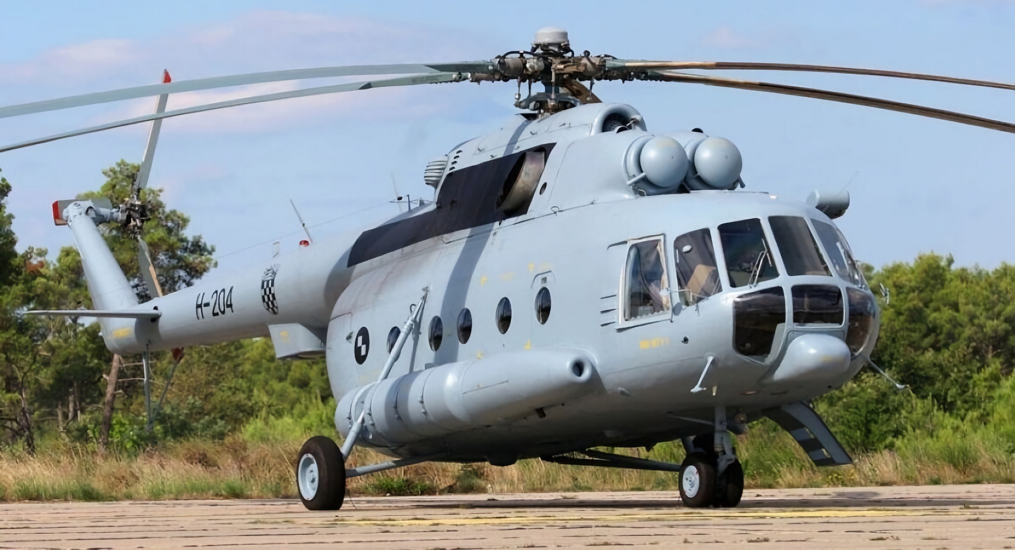 Chorwacja przekazuje Ukrainie 14 śmigłowców Mi-8