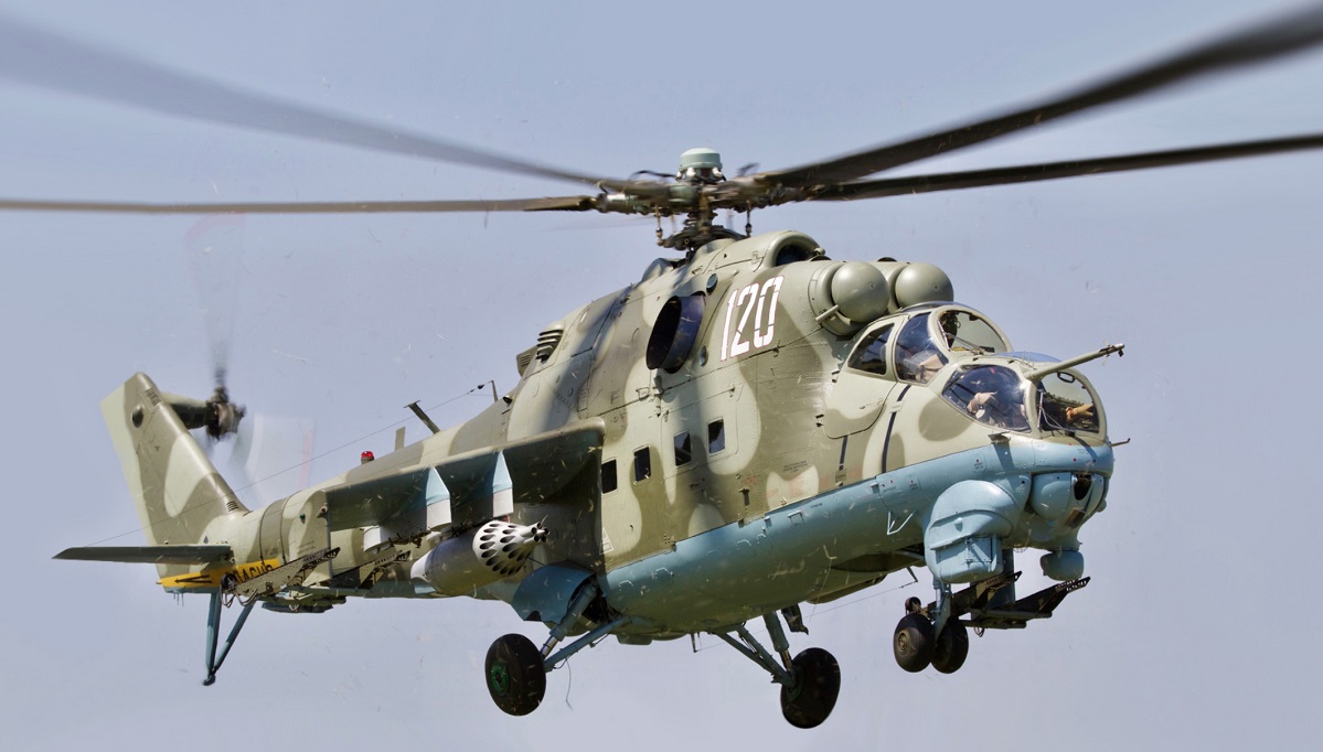 Siły Zbrojne niszczą rosyjski śmigłowiec szturmowy Mi-24 o wartości ponad 12 mln USD