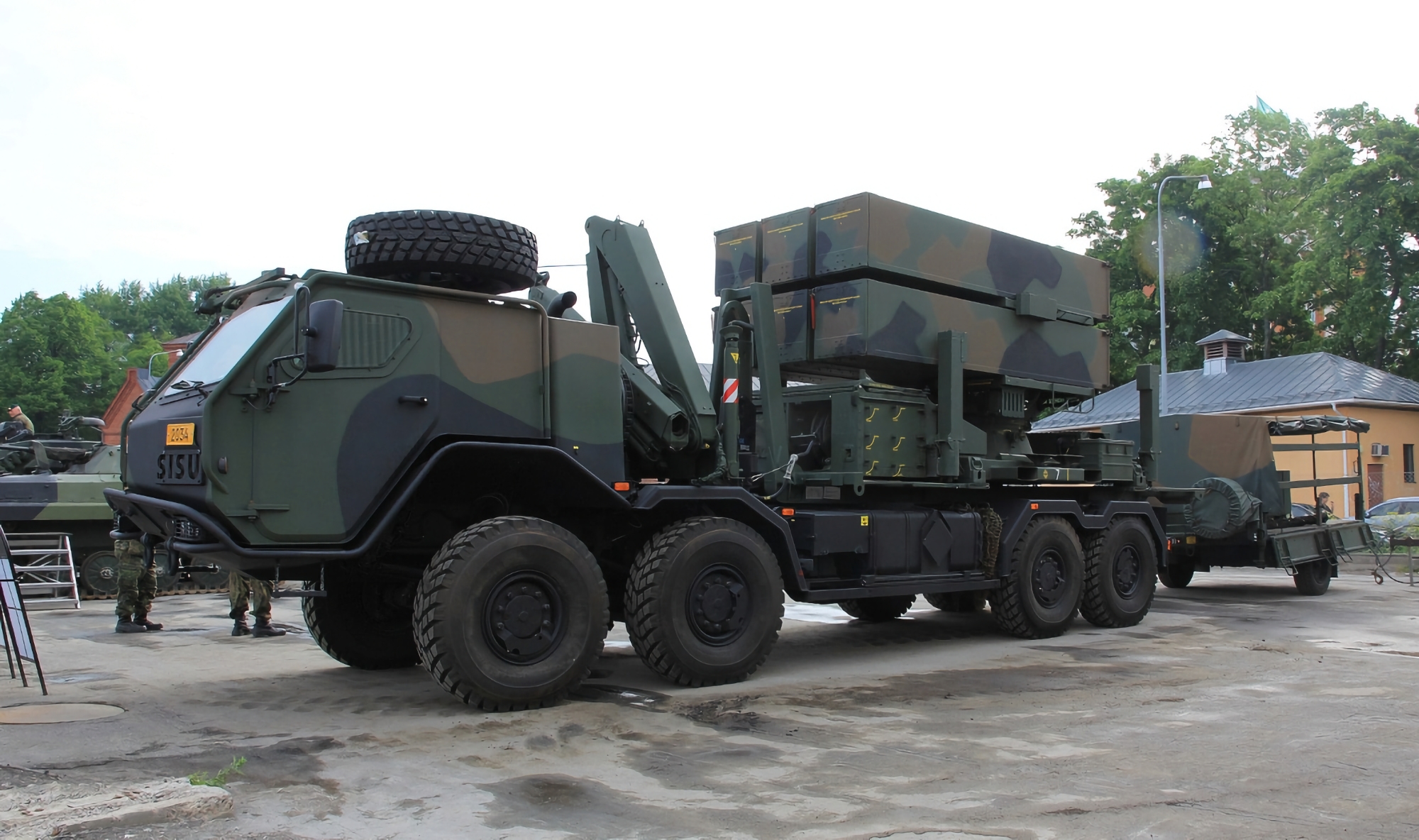 Litwa dostarczy Ukrainie dwie wyrzutnie SAM NASAMS we wrześniu