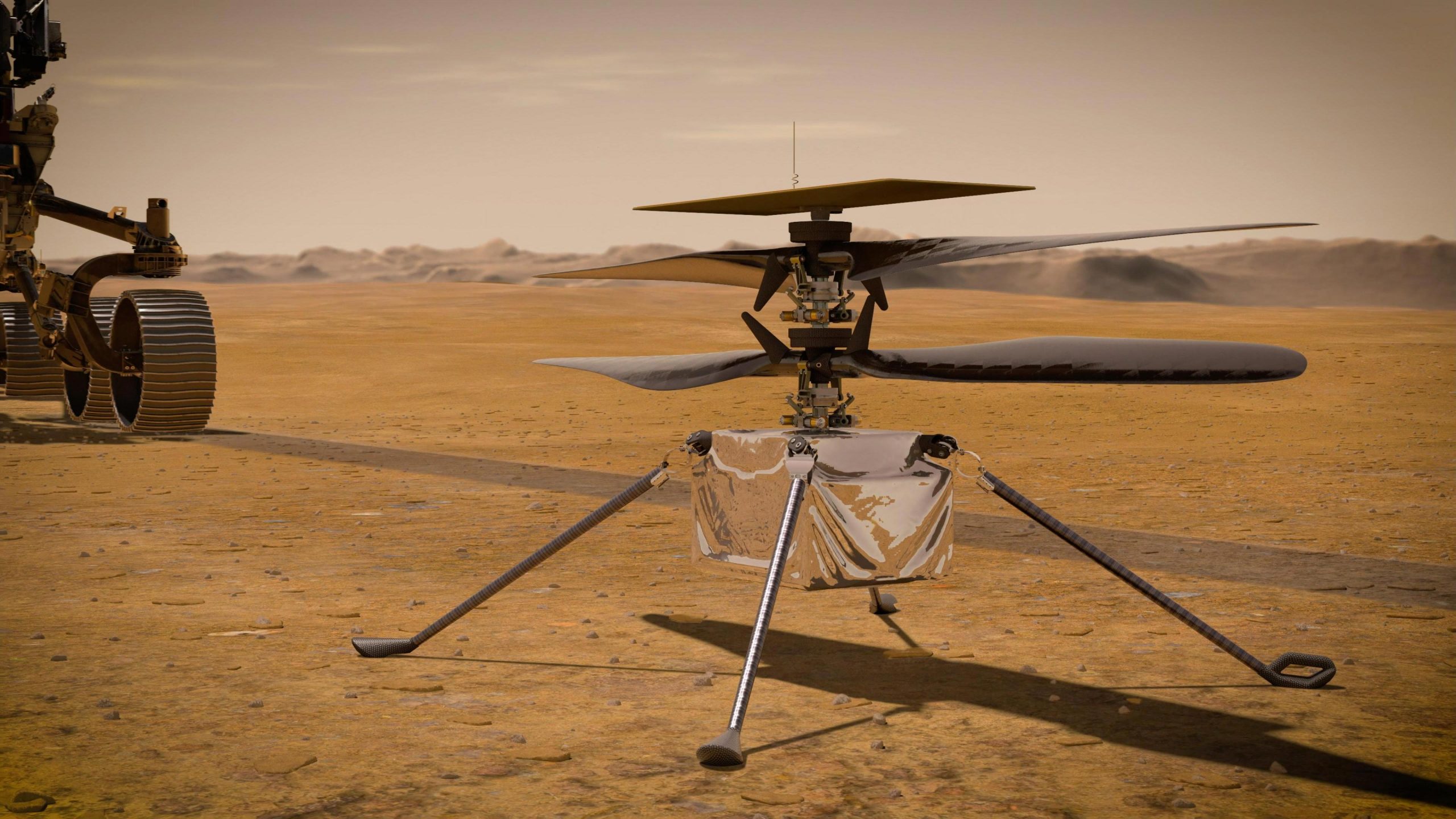 Ingenuity wykonał pierwszy pełny lot w atmosferze Marsa po długiej przerwie