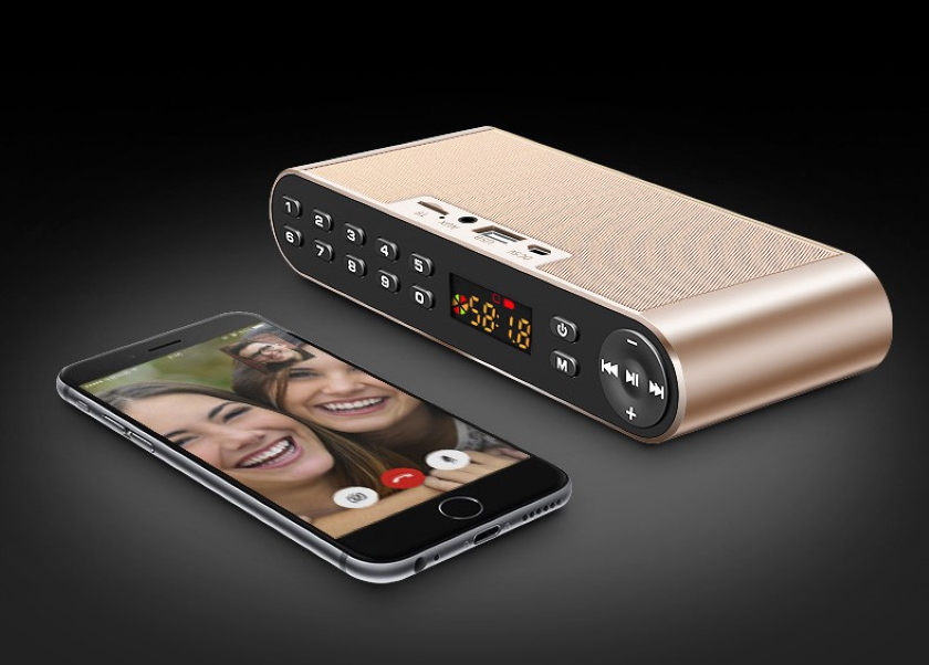 NBY Q8: ładny bezprzewodowy głośnik z odtwarzaczem MP3 i odbiornikiem FM za 20 USD