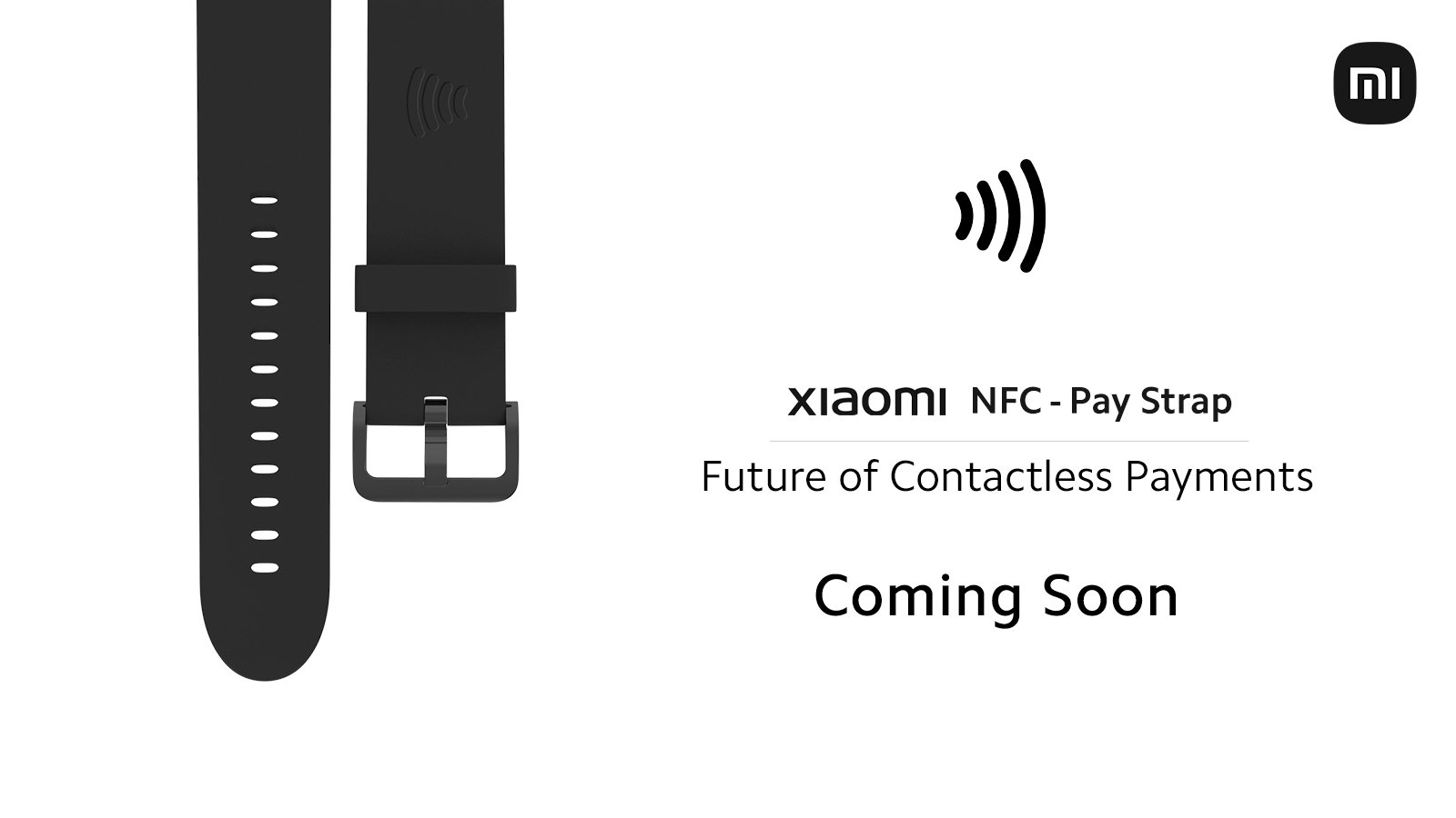 Xiaomi prezentuje NFC Mi Pay Strap - pasek z obsługą NFC do płatności zbliżeniowych