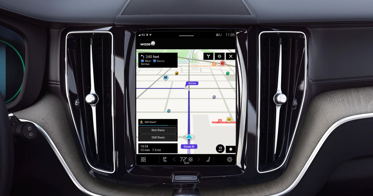 Waze zintegrowane z Volvo XC60: nowe opcje nawigacji