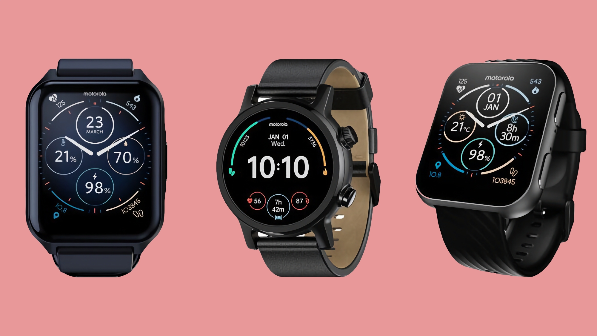 Niezapowiedziane smartwatche Motorola Moto Watch 70, Moto Watch 150 i Moto Watch 200 pojawiły się w Best Buy Canada.