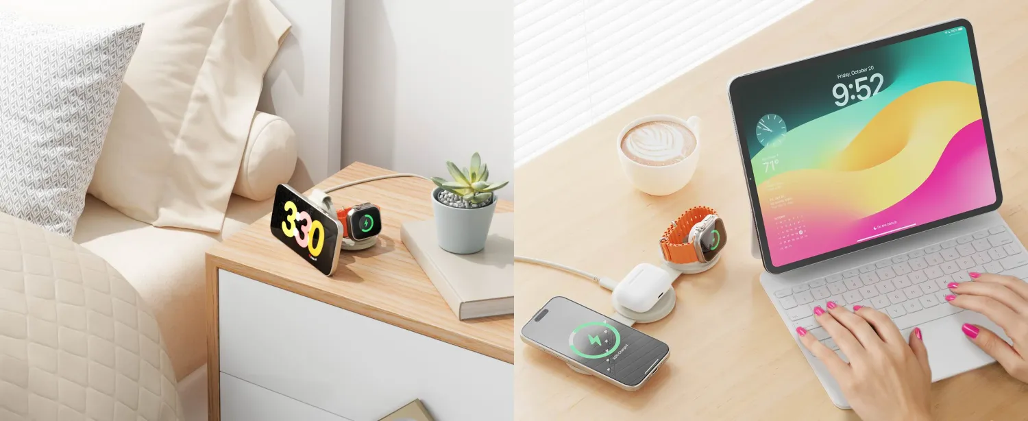 Nowa ładowarka Satechi OntheGo 3 w 1: ładowanie dla iPhone, Apple Watch i AirPods