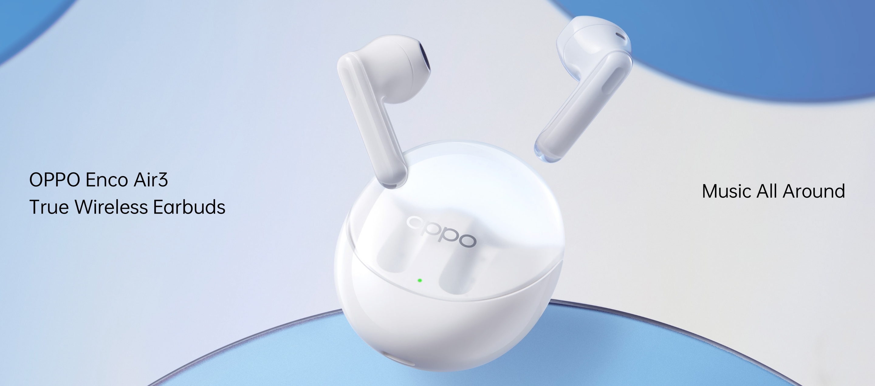 OPPO Enco Air 3: słuchawki TWS z Bluetooth 5.3, Google Fast Pair i do 25 godzin pracy na baterii za 36 dolarów