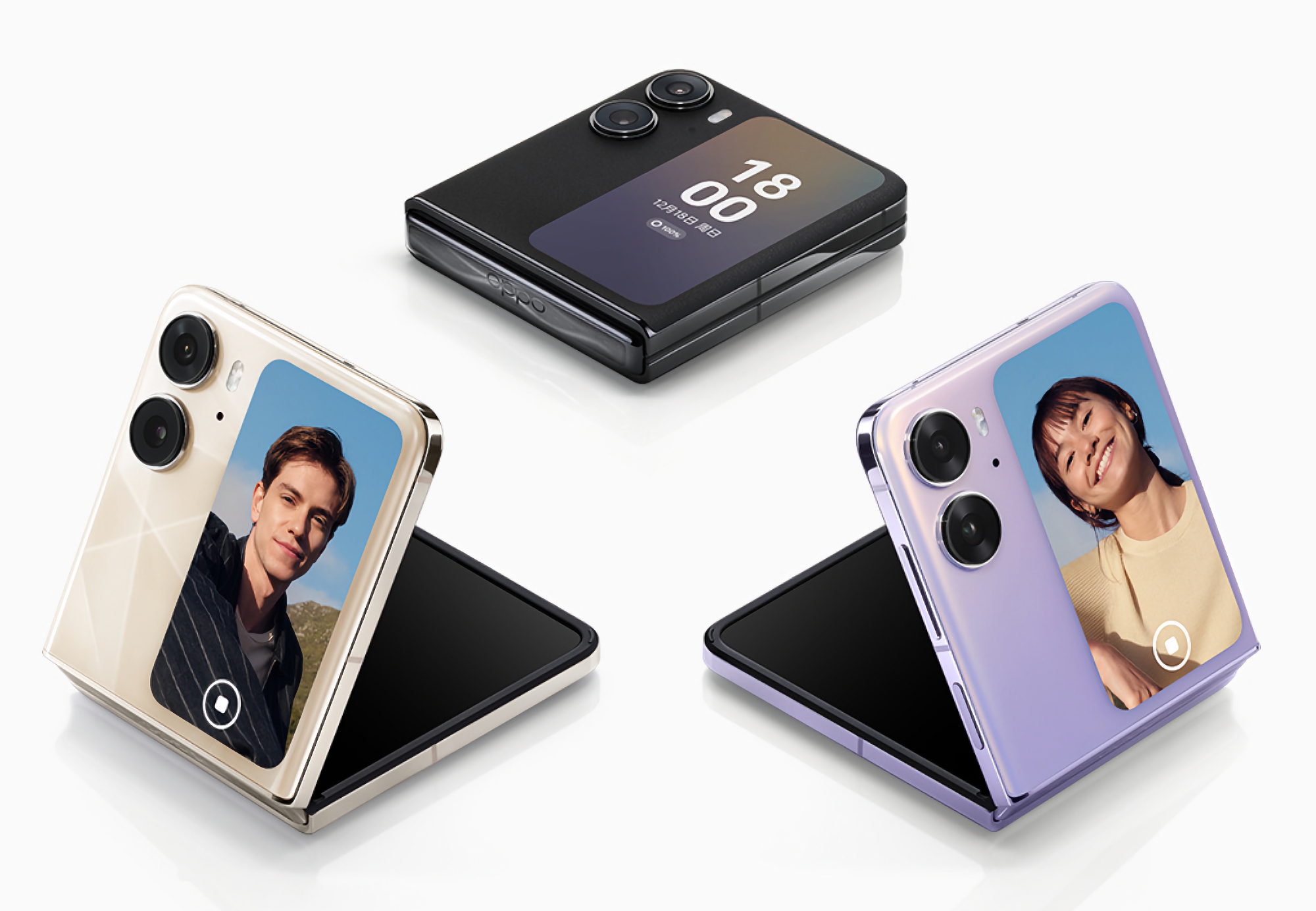 OPPO Find N2 Flip: konkurent Samsunga Galaxy Flip4 i Moto RAZR 2022 z większym wyświetlaczem zewnętrznym, chipem Dimensity 9000+ i baterią 4300mAh za 860$