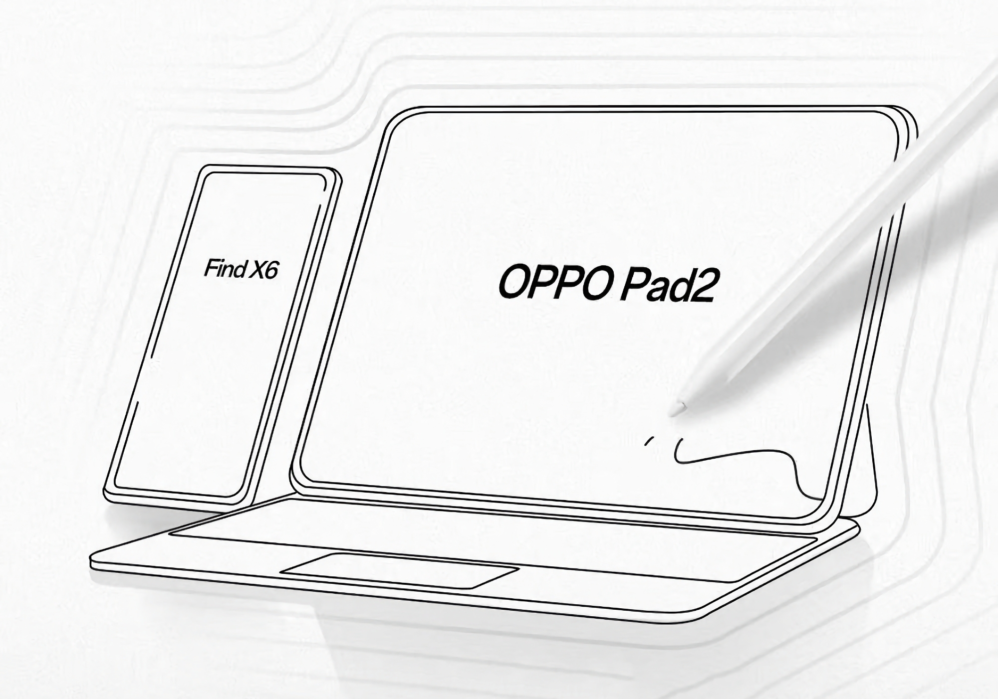 Insider pokazuje, jak będzie wyglądał tablet OPPO Pad 2 z rysikiem i markowym etui na klawiaturę