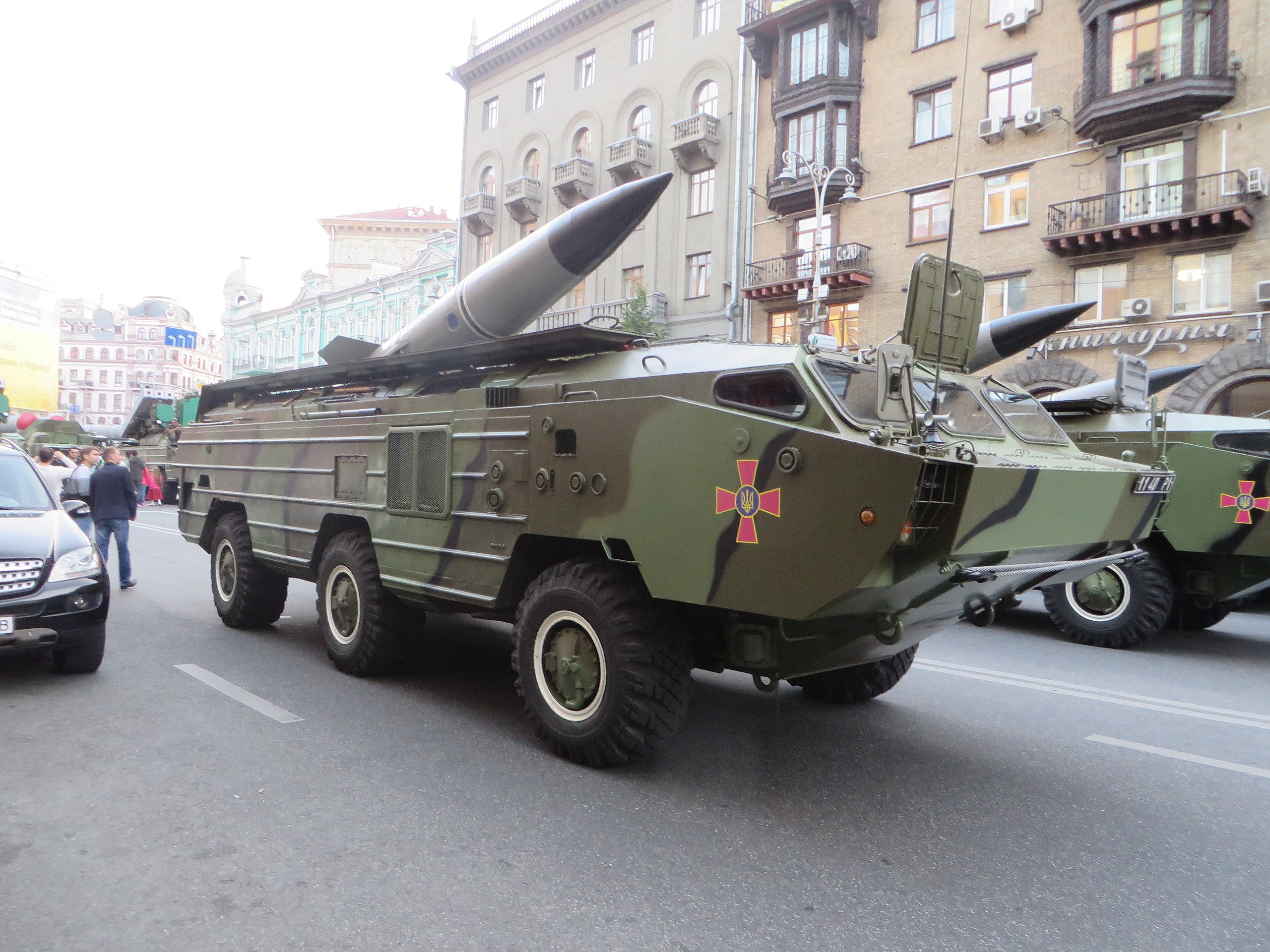 Siły Zbrojne Ukrainy zademonstrowały spektakularny start dwóch rakiet z Toczka-U