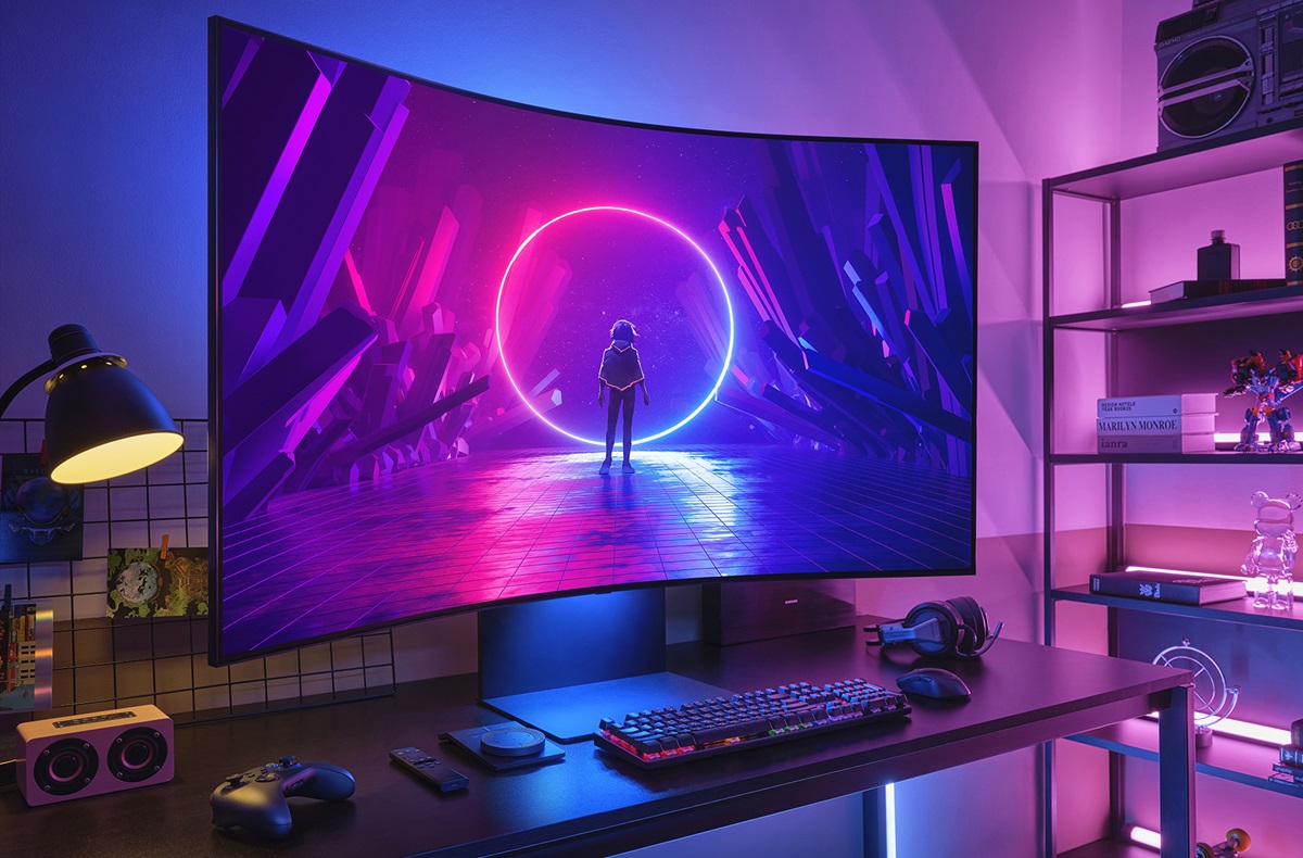 Samsung zaprezentował kosztujący 3000 USD zakrzywiony monitor do gier Odyssey Ark 2. generacji