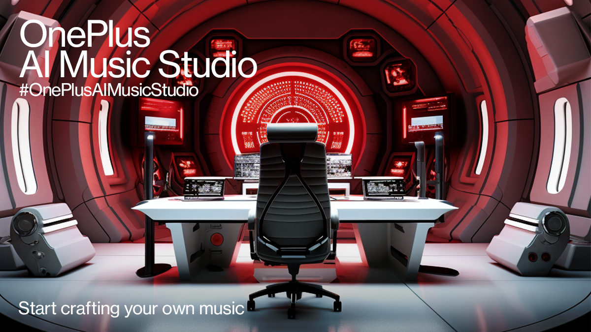 OnePlus zaprezentował AI Music Studio, darmową sieć neuronową do tworzenia piosenek, muzyki i teledysków