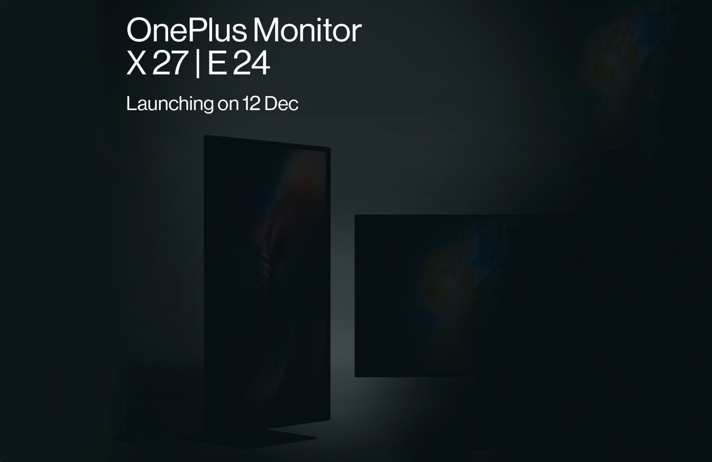 Niespodziewanie! OnePlus ma odsłonić monitory X27 i E24 12 grudnia