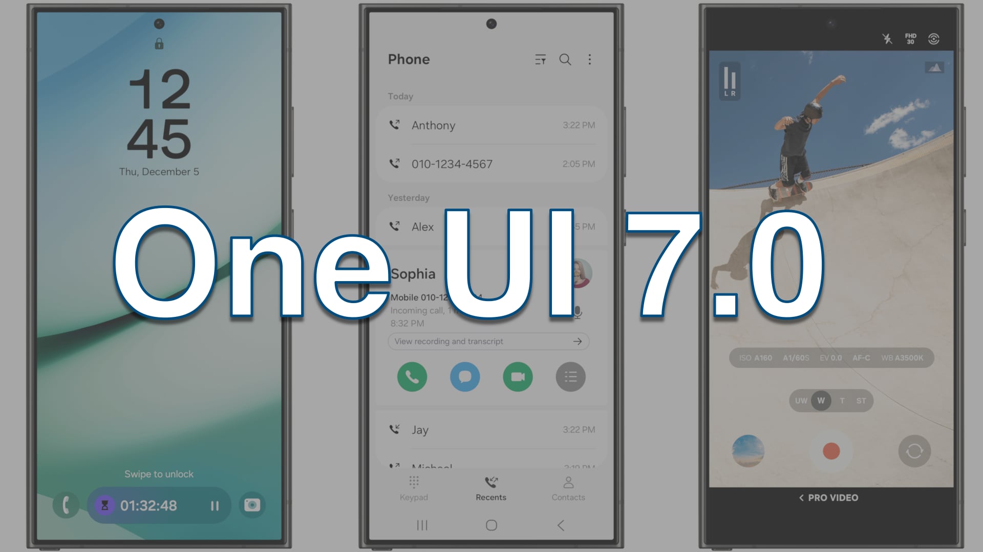 Zanurz się w One UI 7.0: Zaktualizowane funkcje i wygląd