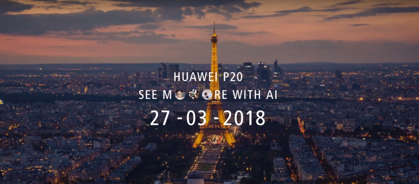 Oficjalne renderingi z linii przewodniej smartfonów Huawei P20