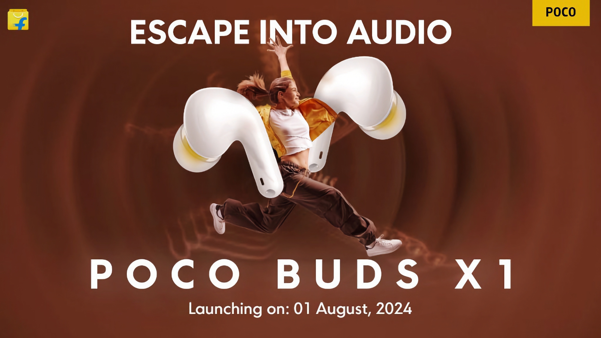 To już oficjalne: Xiaomi zaprezentuje słuchawki POCO Buds X1 TWS 1 sierpnia.