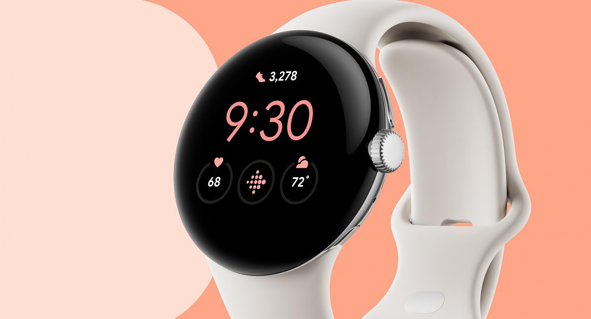 Okrągły wyświetlacz, pojedynczy przycisk sterujący i specjalne mocowania do paska: Google teasuje smartwatch Pixel Watch