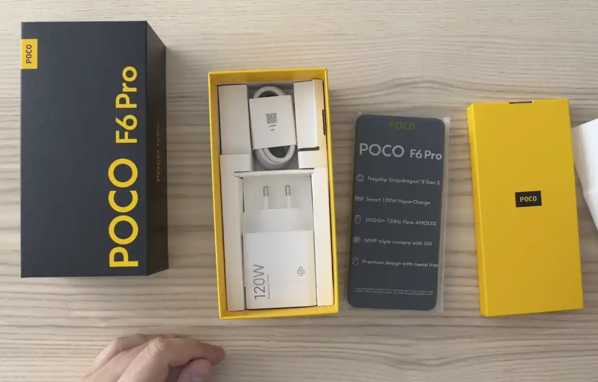 Poco F6 Pro rozpakowany na wideo na kilka dni przed oficjalną premierą
