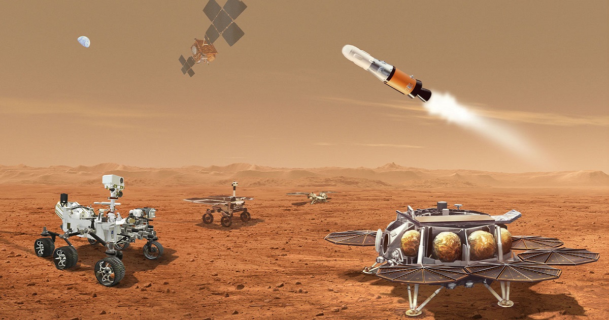 NASA ujawniła, jak dostarczy próbki gleby z Marsa na Ziemię za pomocą Mars Ascent Vehicle