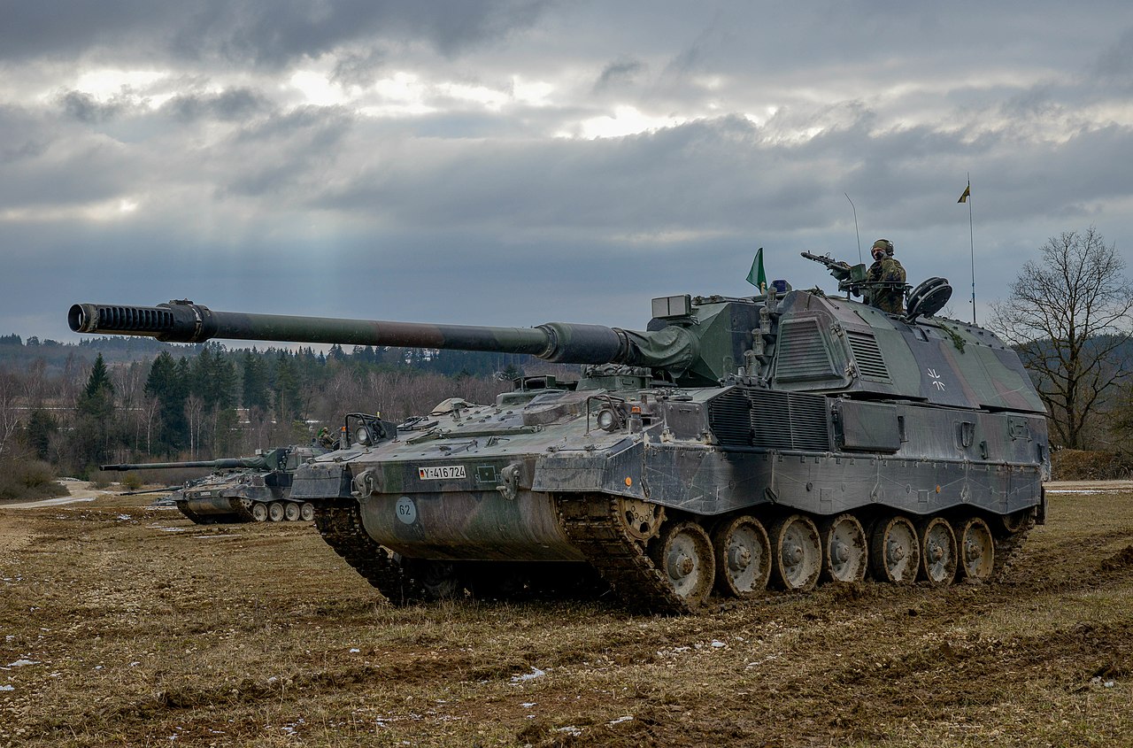 Ministerstwo Obrony Ukrainy po raz pierwszy pokazało w akcji niemiecką haubicę Panzerhaubitze 2000