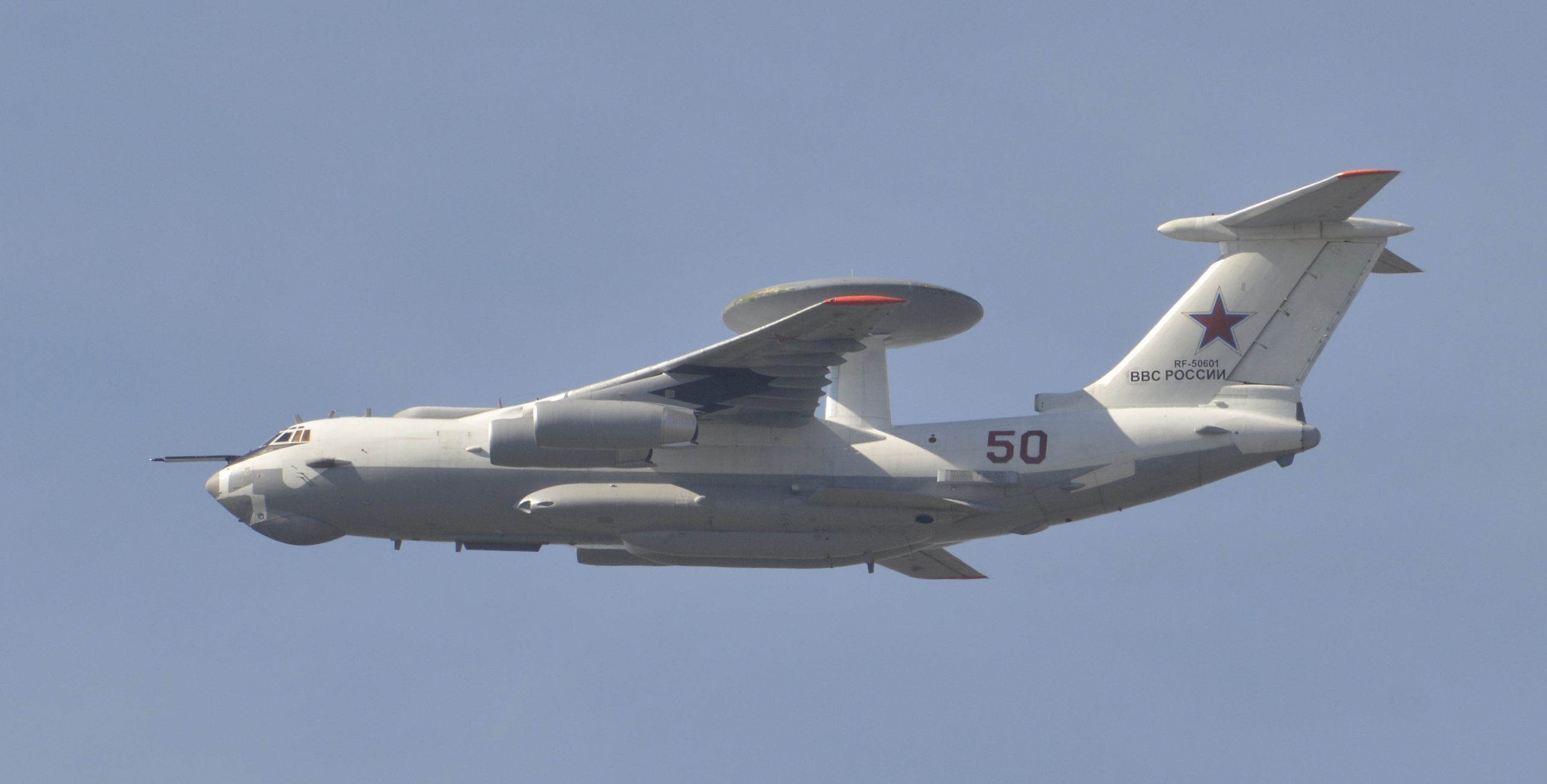 AFU zestrzeliło rosyjski samolot wykrywania i kontroli radarowej dalekiego zasięgu A-50, jest on wart około $500,000,000,000,000