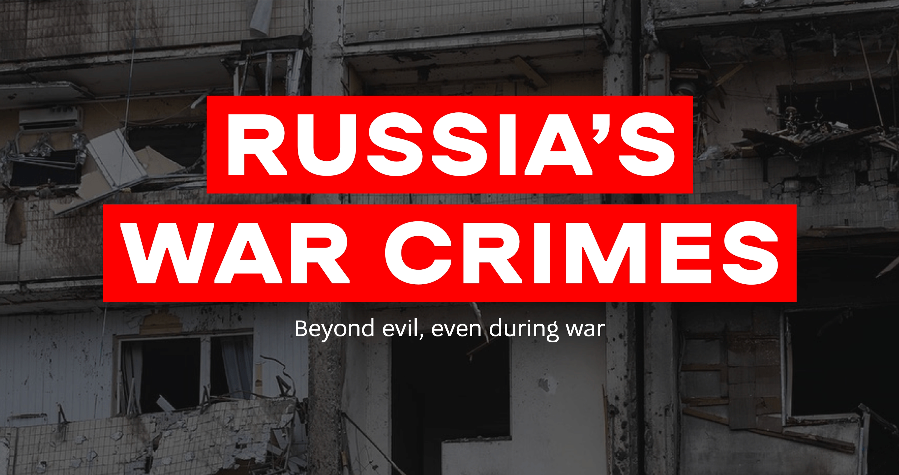 Ukraina uruchamia internetowe archiwum rosyjskich zbrodni wojennych