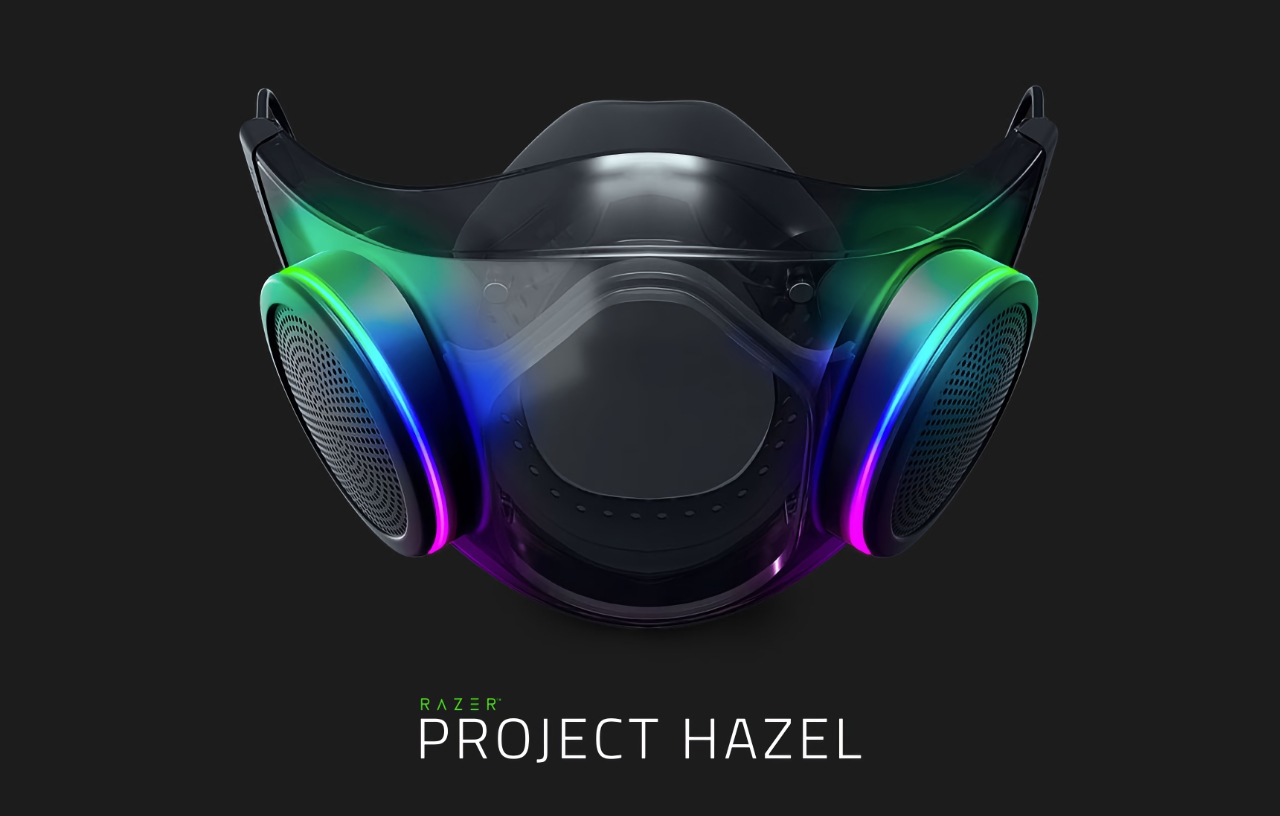 Razer ujawnił, kiedy wprowadzi na rynek maskę Project Hazel RGB