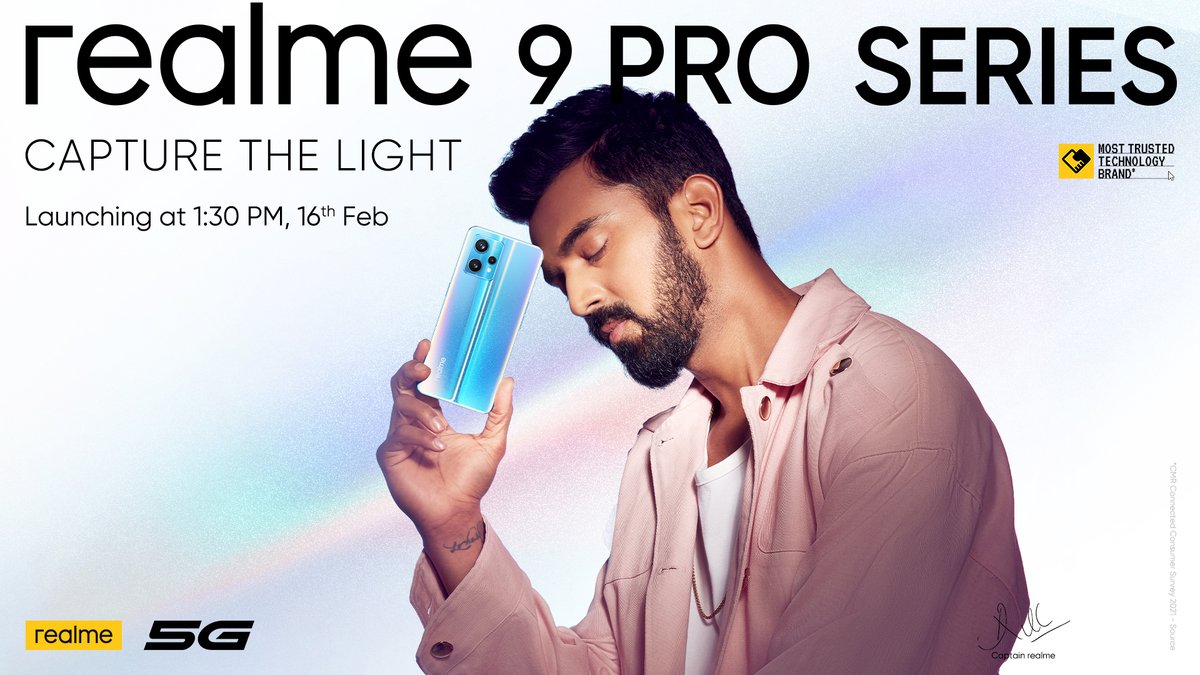 Oficjalnie: smartfony Realme 9 Pro zostaną zaprezentowane 16 lutego