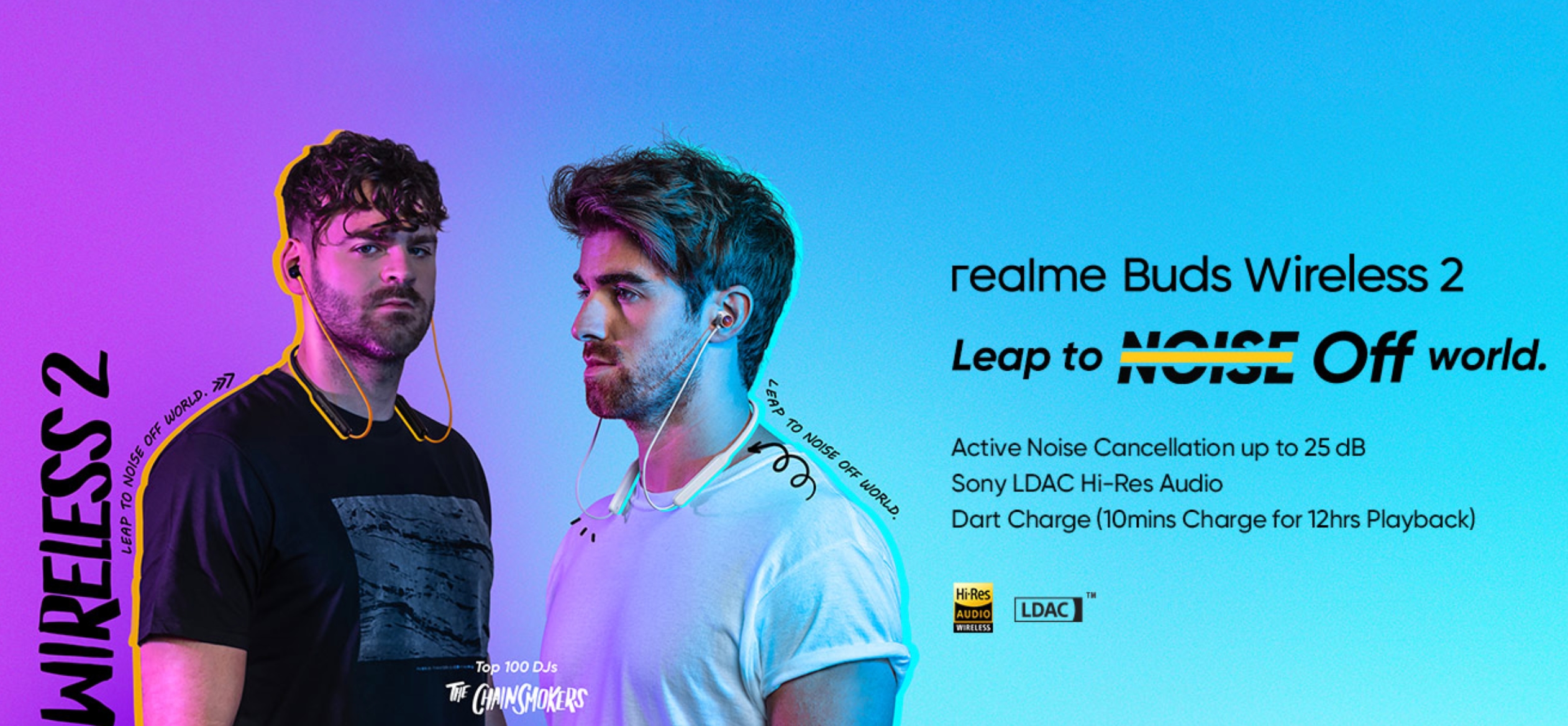 Realme wprowadził Buds Wireless 2 z Game Mode, ANC, Google Fast Pair i wsparciem LDAC za 48 dolarów